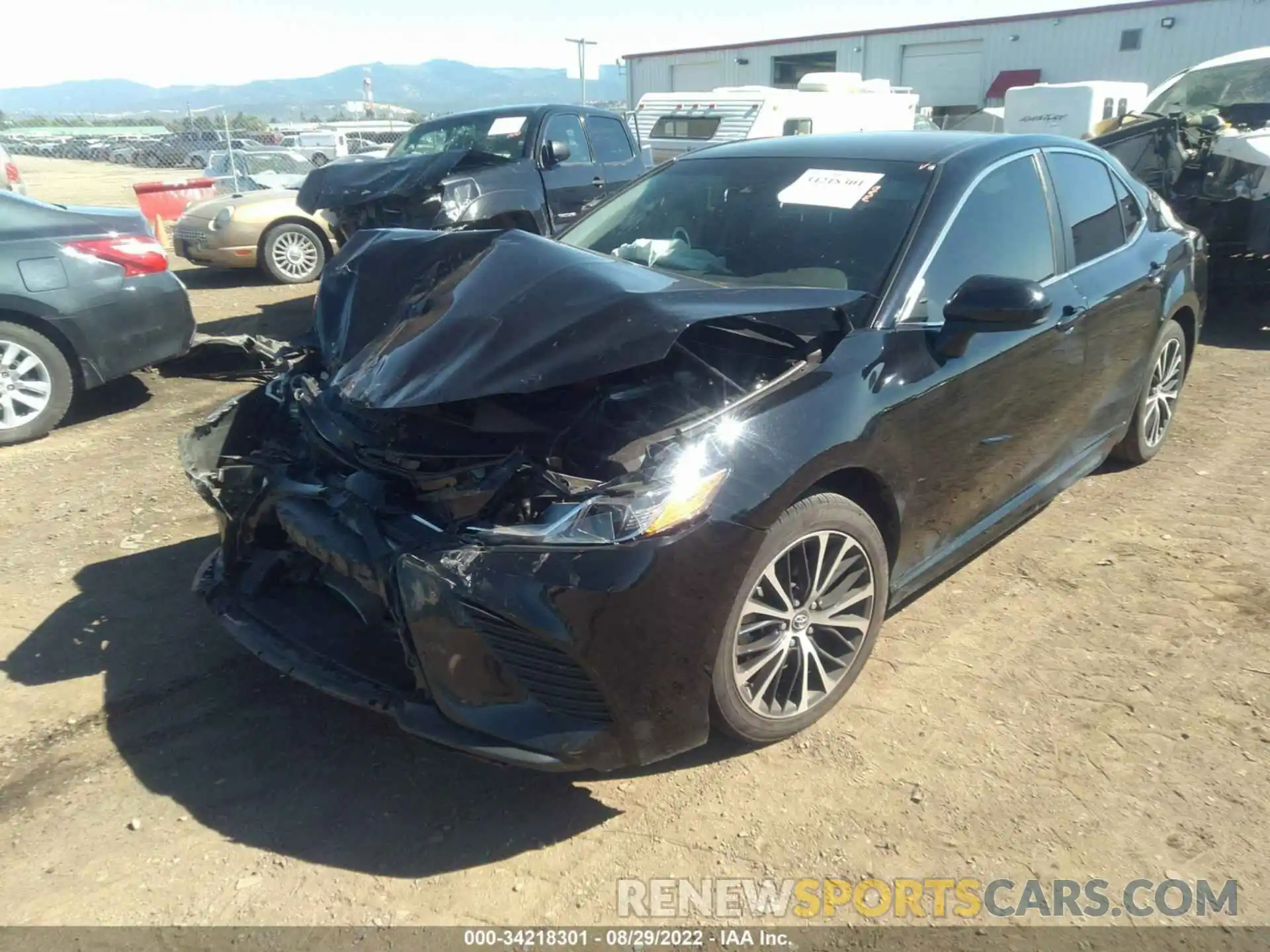 2 Photograph of a damaged car 4T1B11HK7KU759107 TOYOTA CAMRY 2019