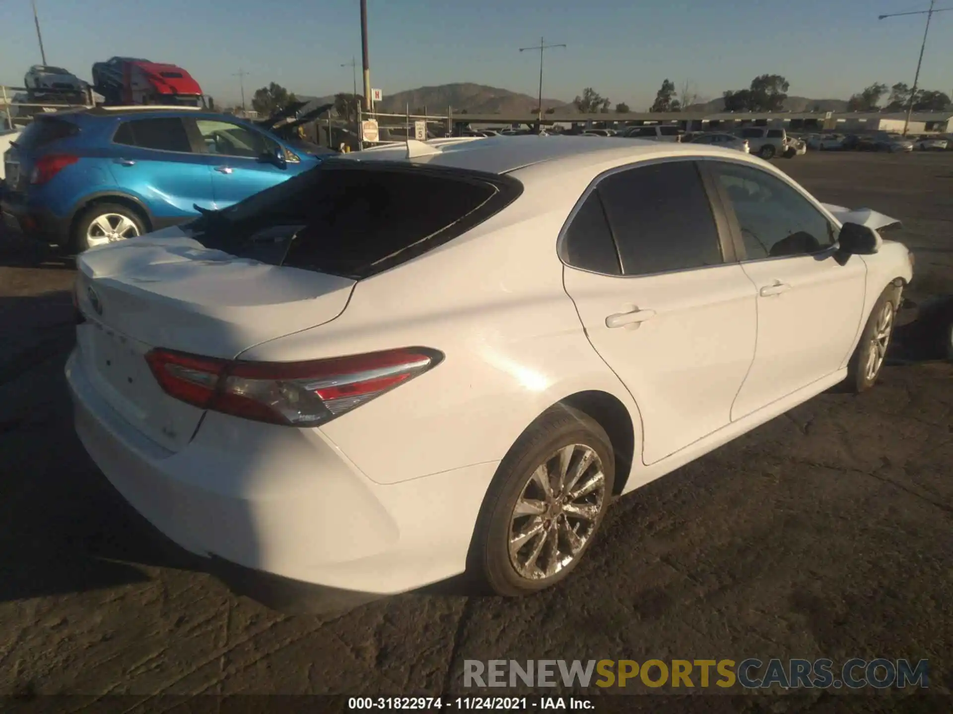 4 Photograph of a damaged car 4T1B11HK7KU759656 TOYOTA CAMRY 2019