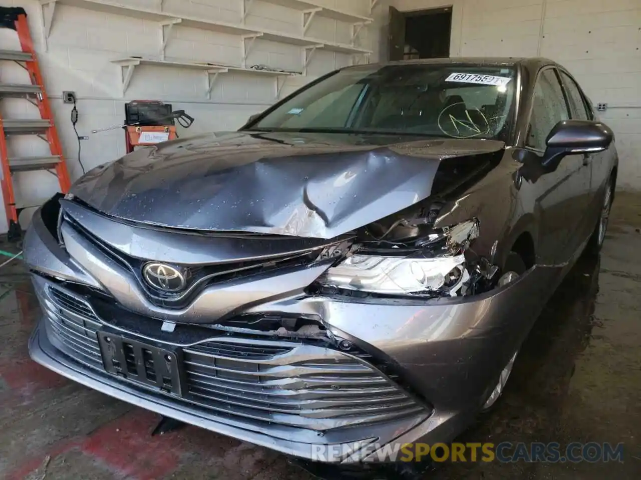 2 Photograph of a damaged car 4T1B11HK7KU761276 TOYOTA CAMRY 2019