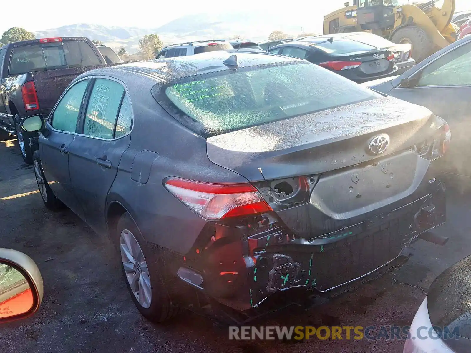 3 Photograph of a damaged car 4T1B11HK7KU767675 TOYOTA CAMRY 2019