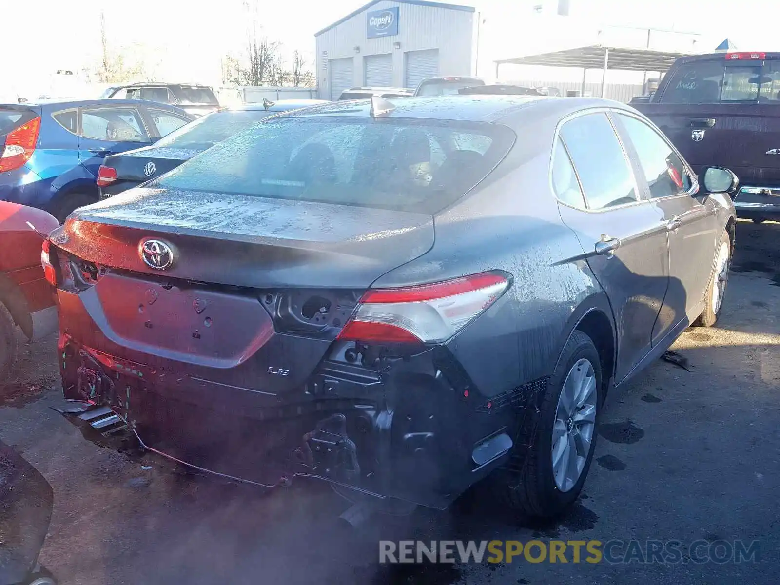 4 Photograph of a damaged car 4T1B11HK7KU767675 TOYOTA CAMRY 2019