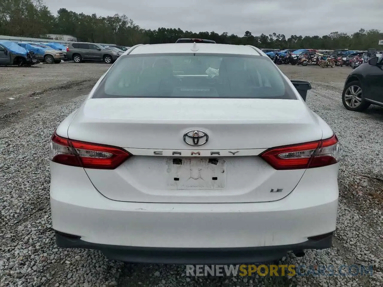 6 Photograph of a damaged car 4T1B11HK7KU769152 TOYOTA CAMRY 2019