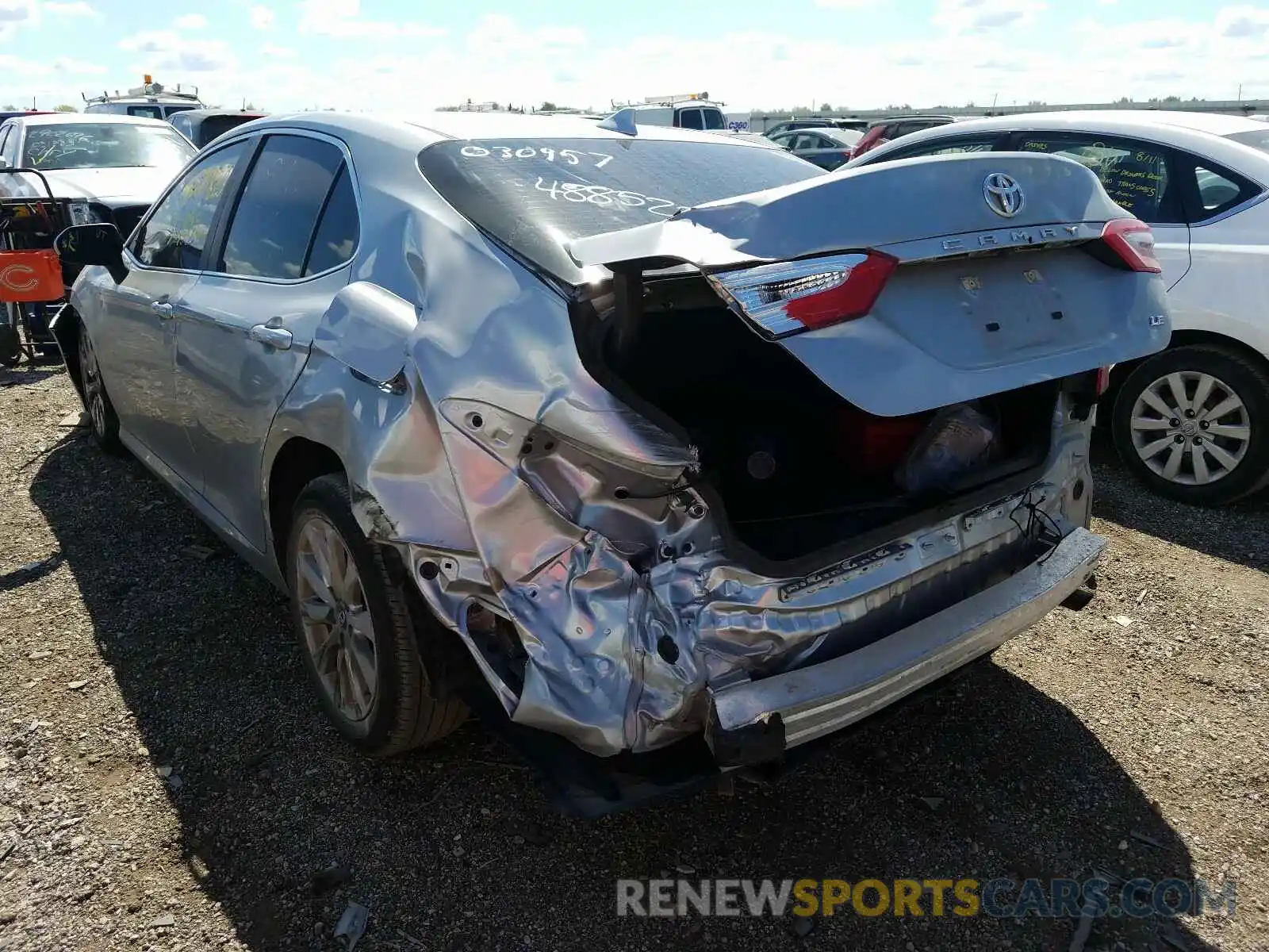 3 Photograph of a damaged car 4T1B11HK7KU769782 TOYOTA CAMRY 2019