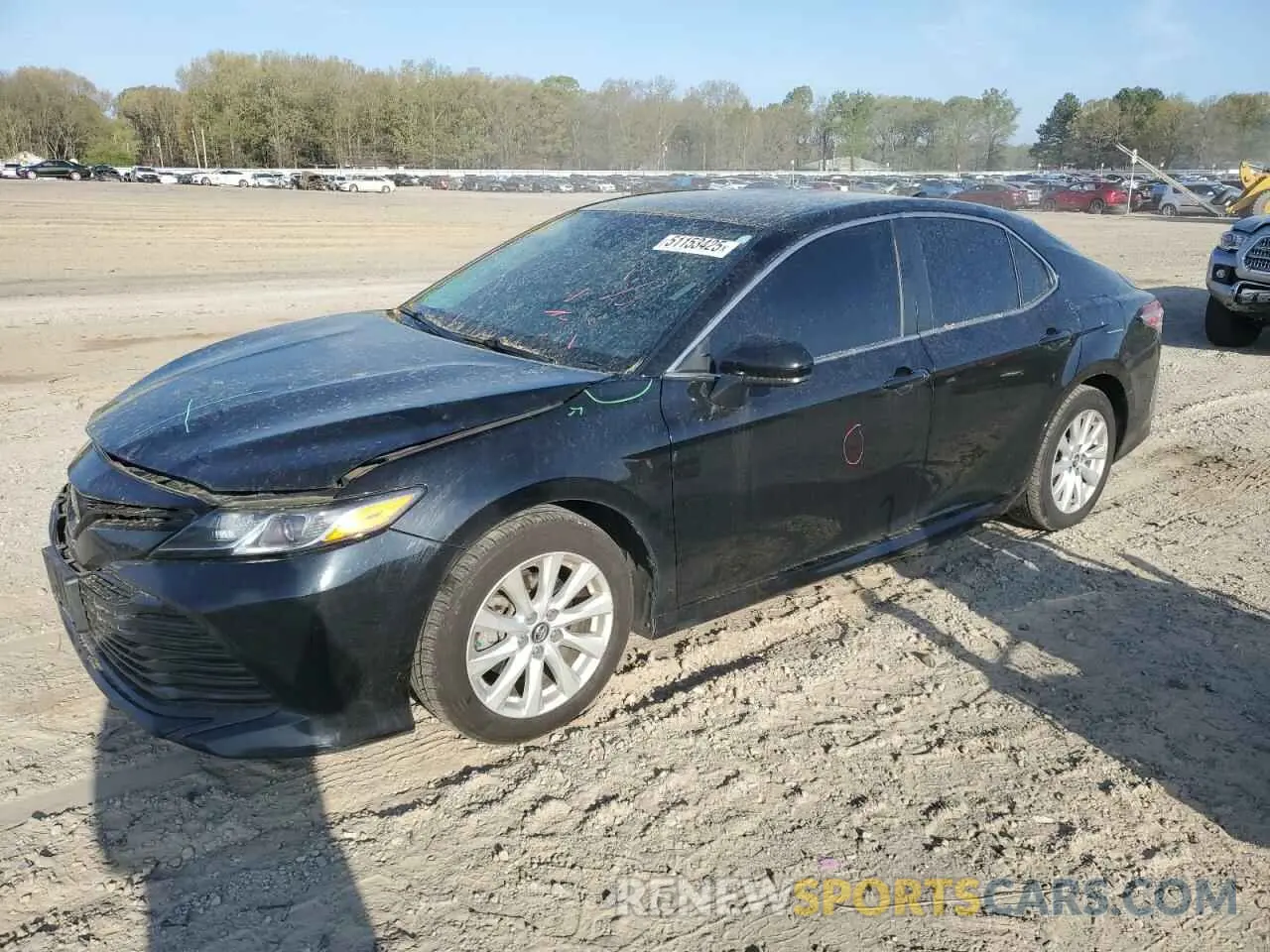 1 Photograph of a damaged car 4T1B11HK7KU770429 TOYOTA CAMRY 2019