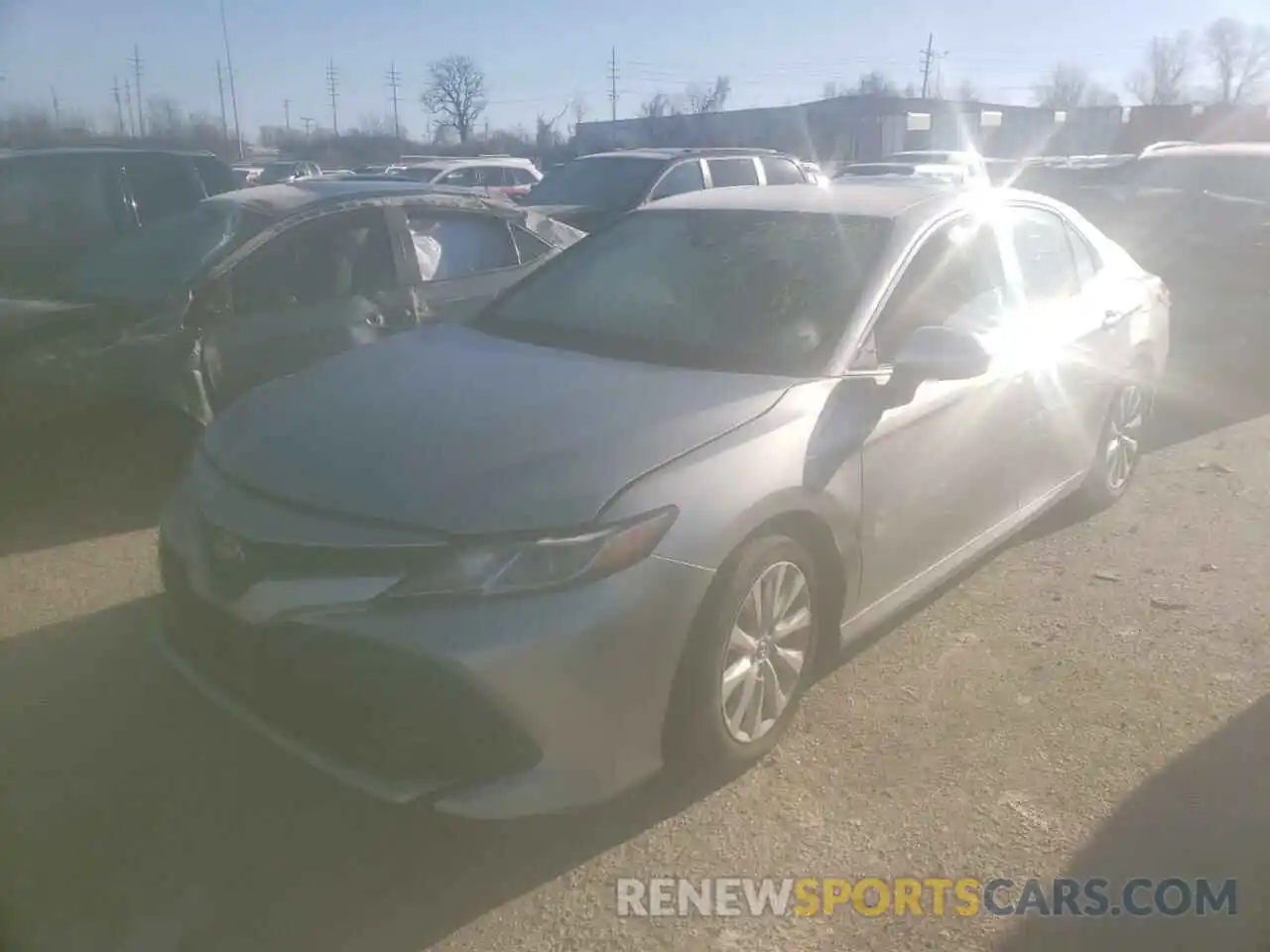 2 Photograph of a damaged car 4T1B11HK7KU771189 TOYOTA CAMRY 2019