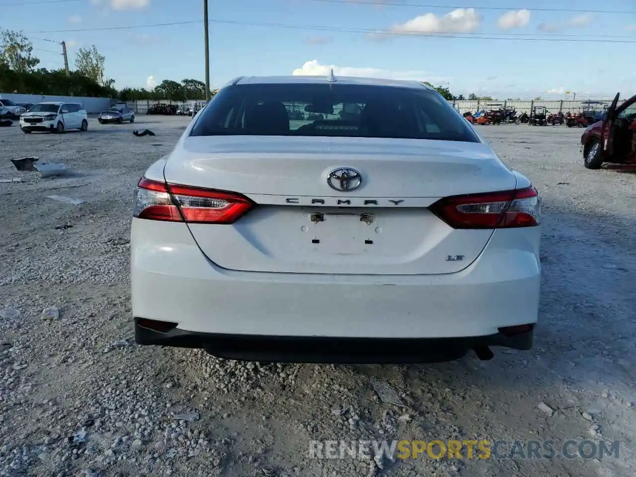 6 Photograph of a damaged car 4T1B11HK7KU771452 TOYOTA CAMRY 2019