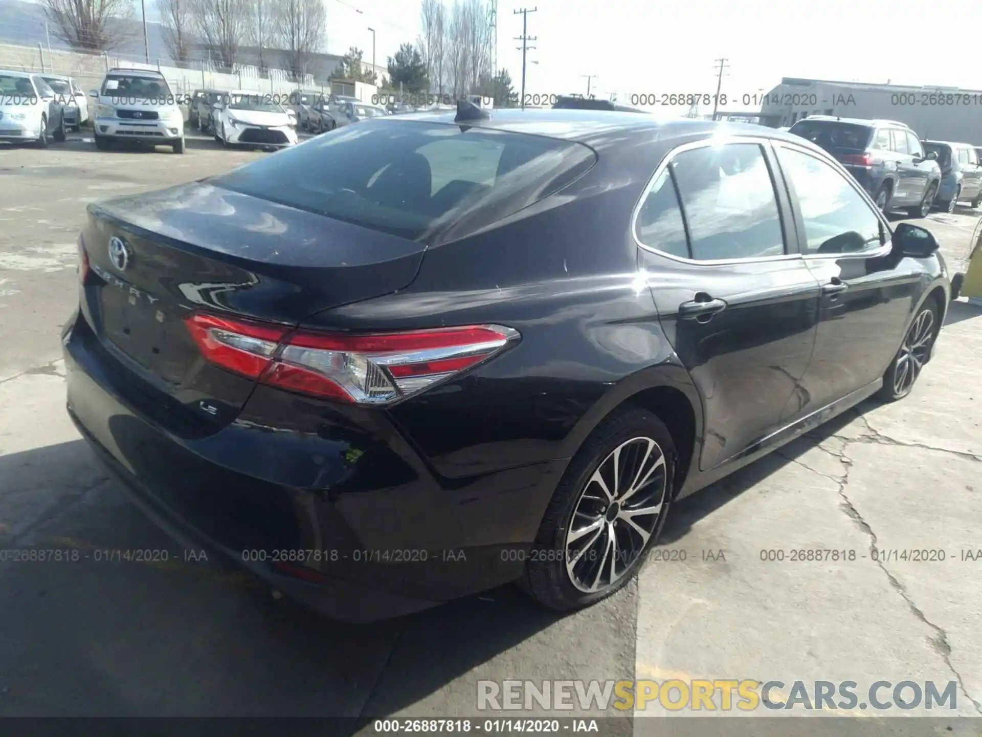 4 Photograph of a damaged car 4T1B11HK7KU772049 TOYOTA CAMRY 2019