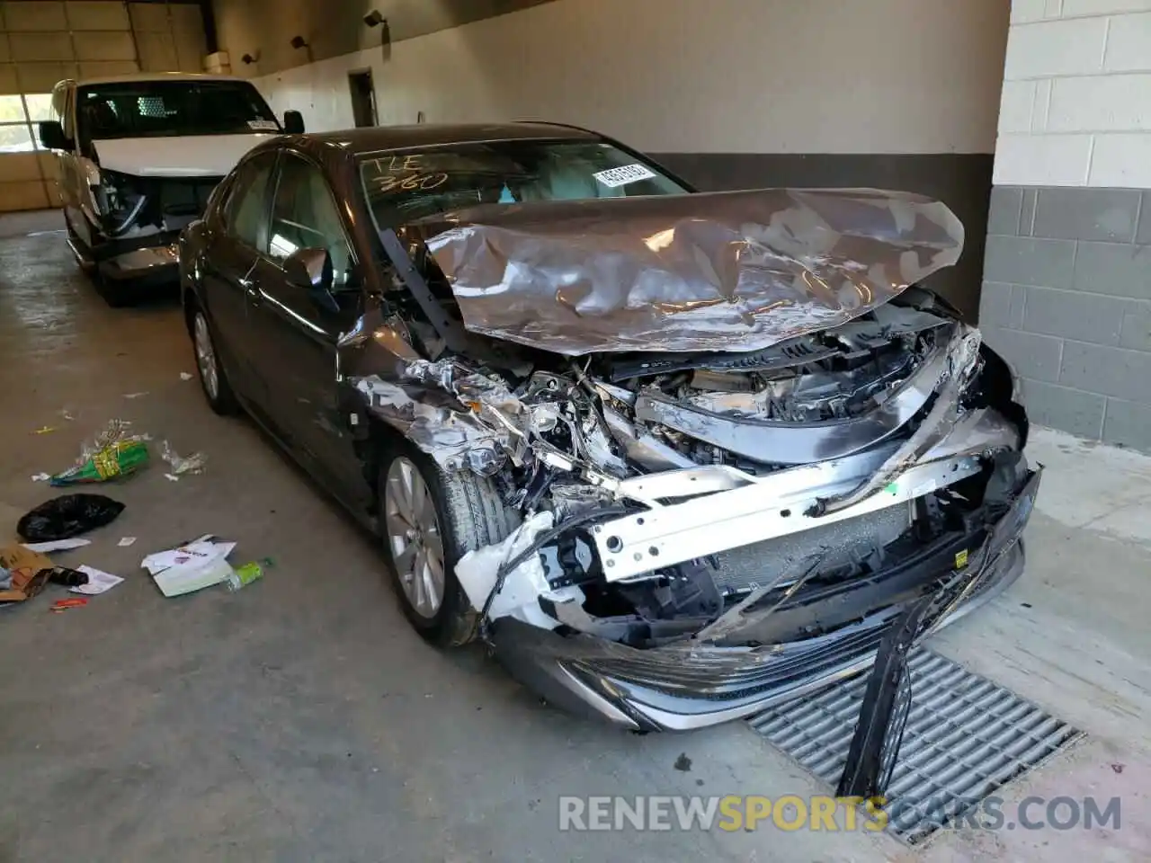 1 Photograph of a damaged car 4T1B11HK7KU772763 TOYOTA CAMRY 2019