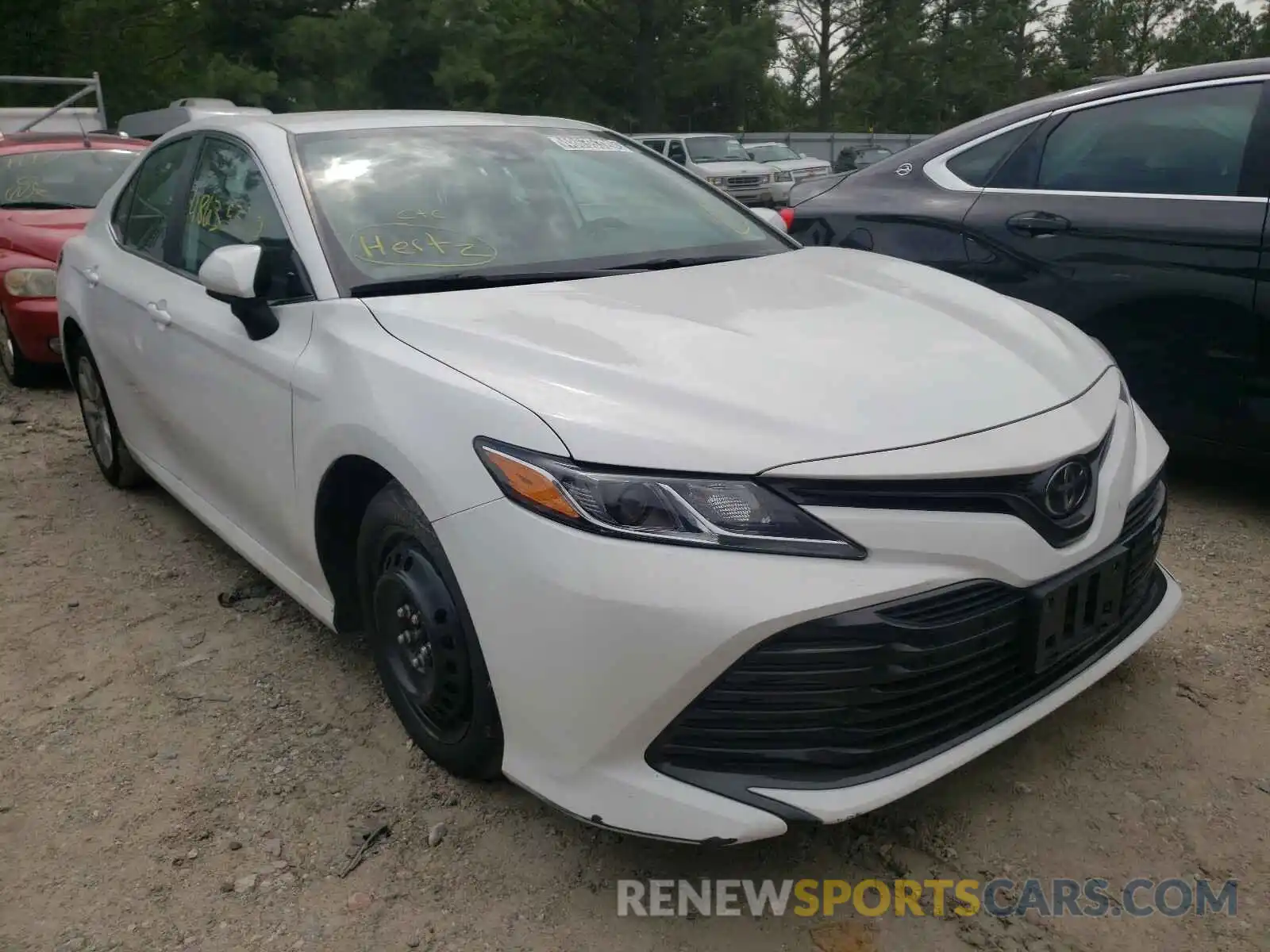 1 Photograph of a damaged car 4T1B11HK7KU775436 TOYOTA CAMRY 2019