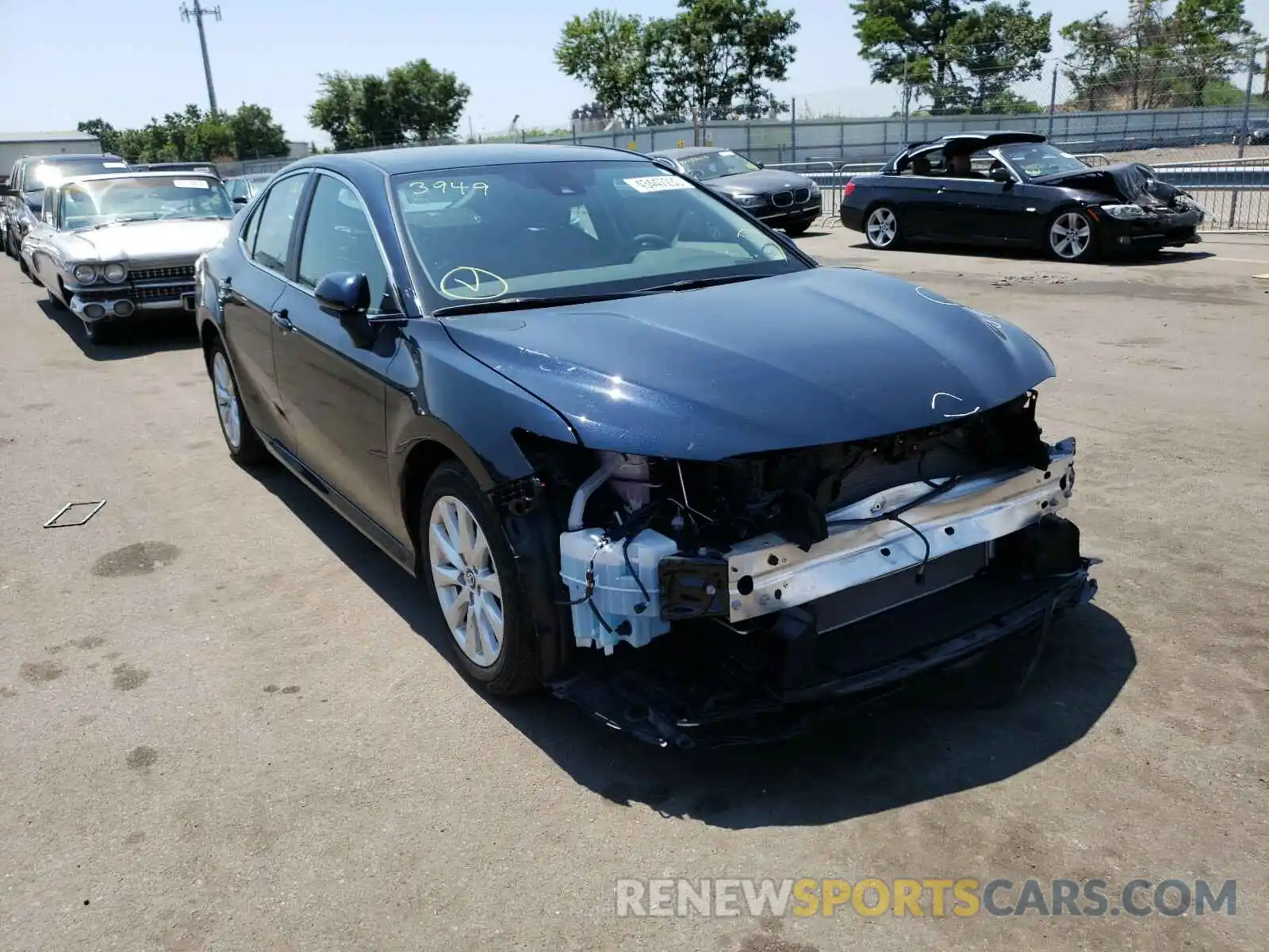 1 Photograph of a damaged car 4T1B11HK7KU779342 TOYOTA CAMRY 2019