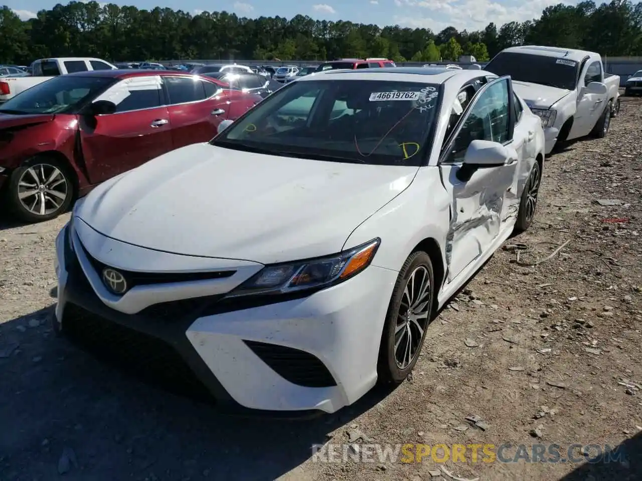 2 Photograph of a damaged car 4T1B11HK7KU780376 TOYOTA CAMRY 2019