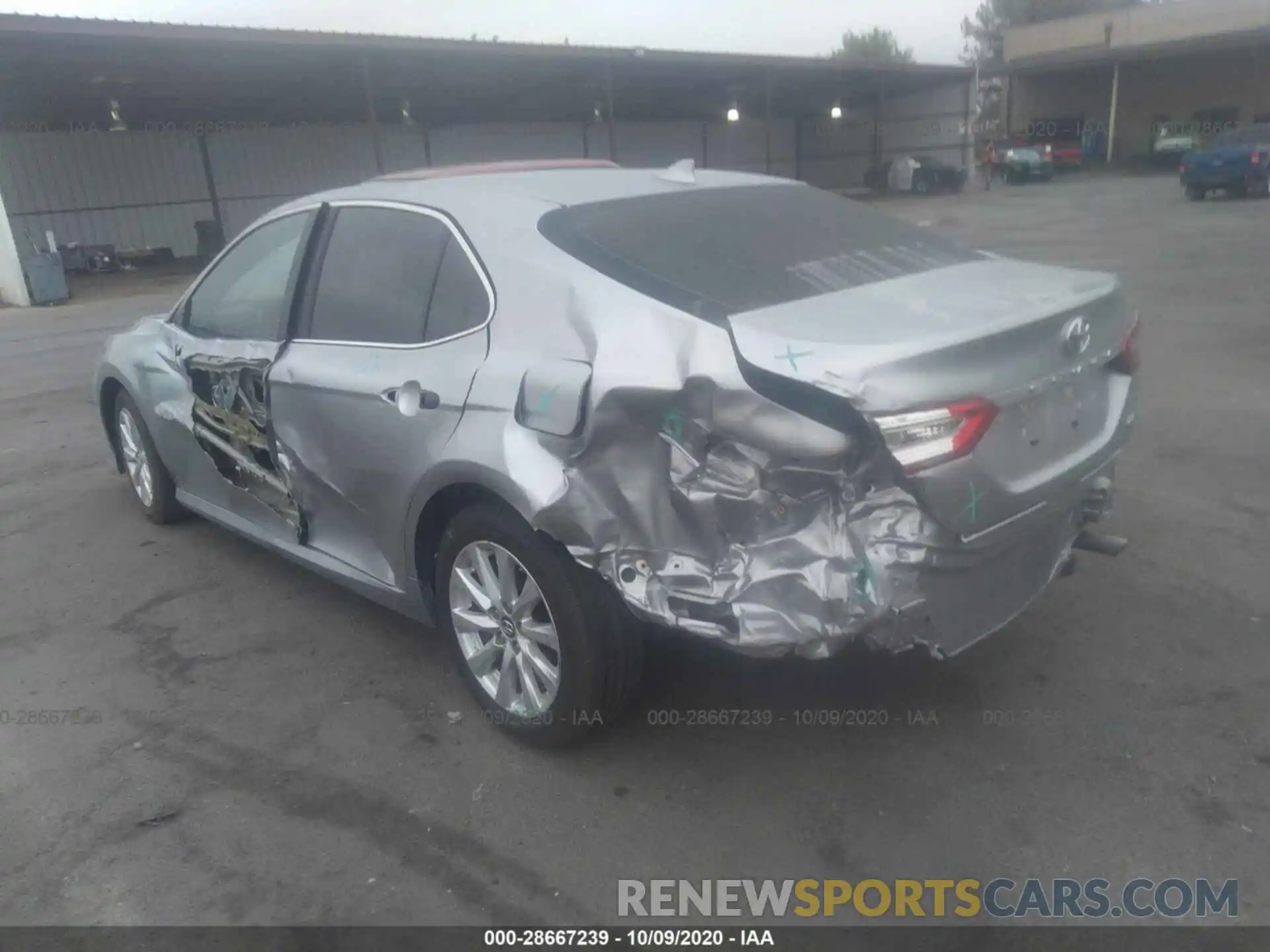 3 Photograph of a damaged car 4T1B11HK7KU780944 TOYOTA CAMRY 2019