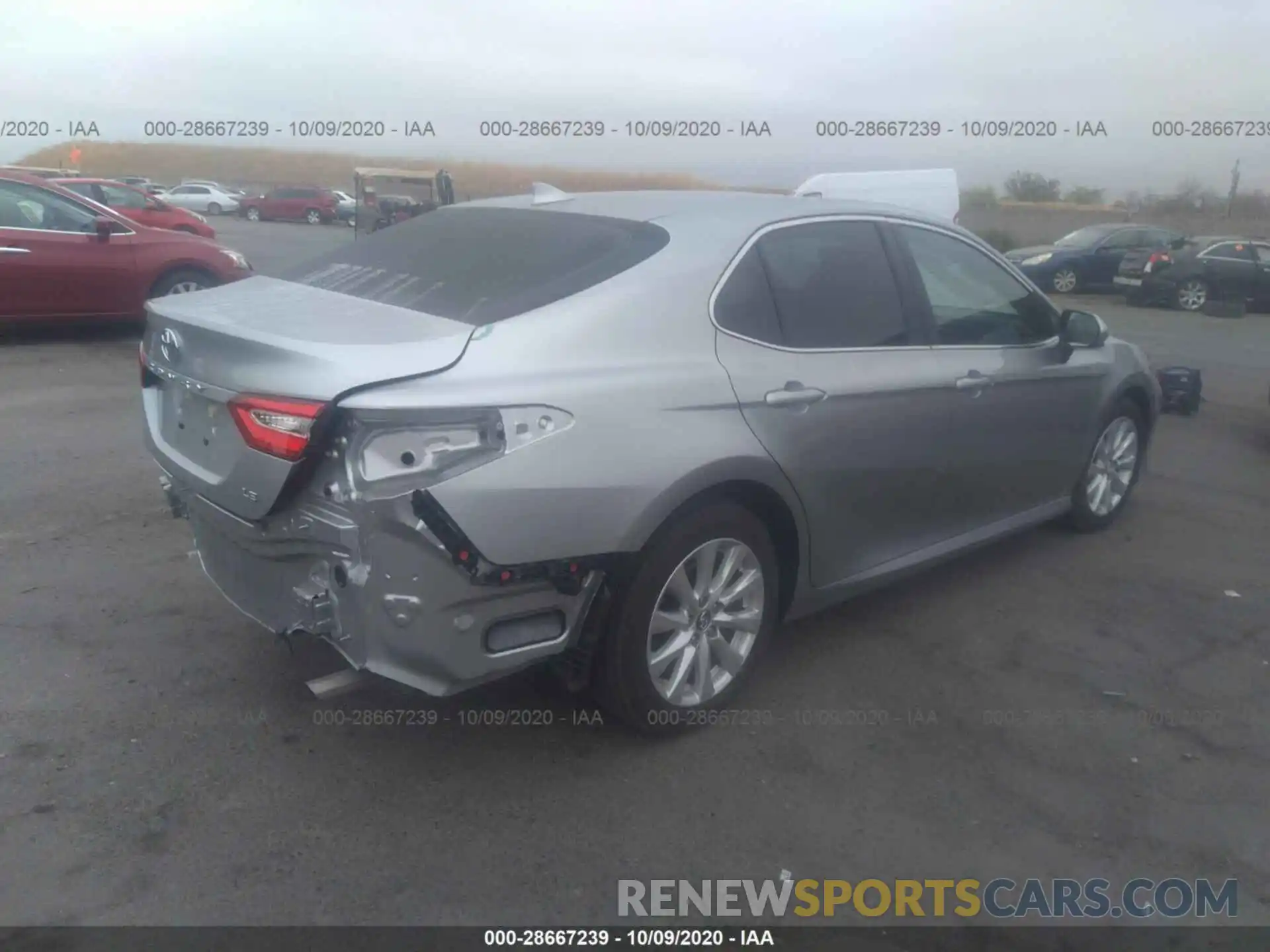 4 Photograph of a damaged car 4T1B11HK7KU780944 TOYOTA CAMRY 2019