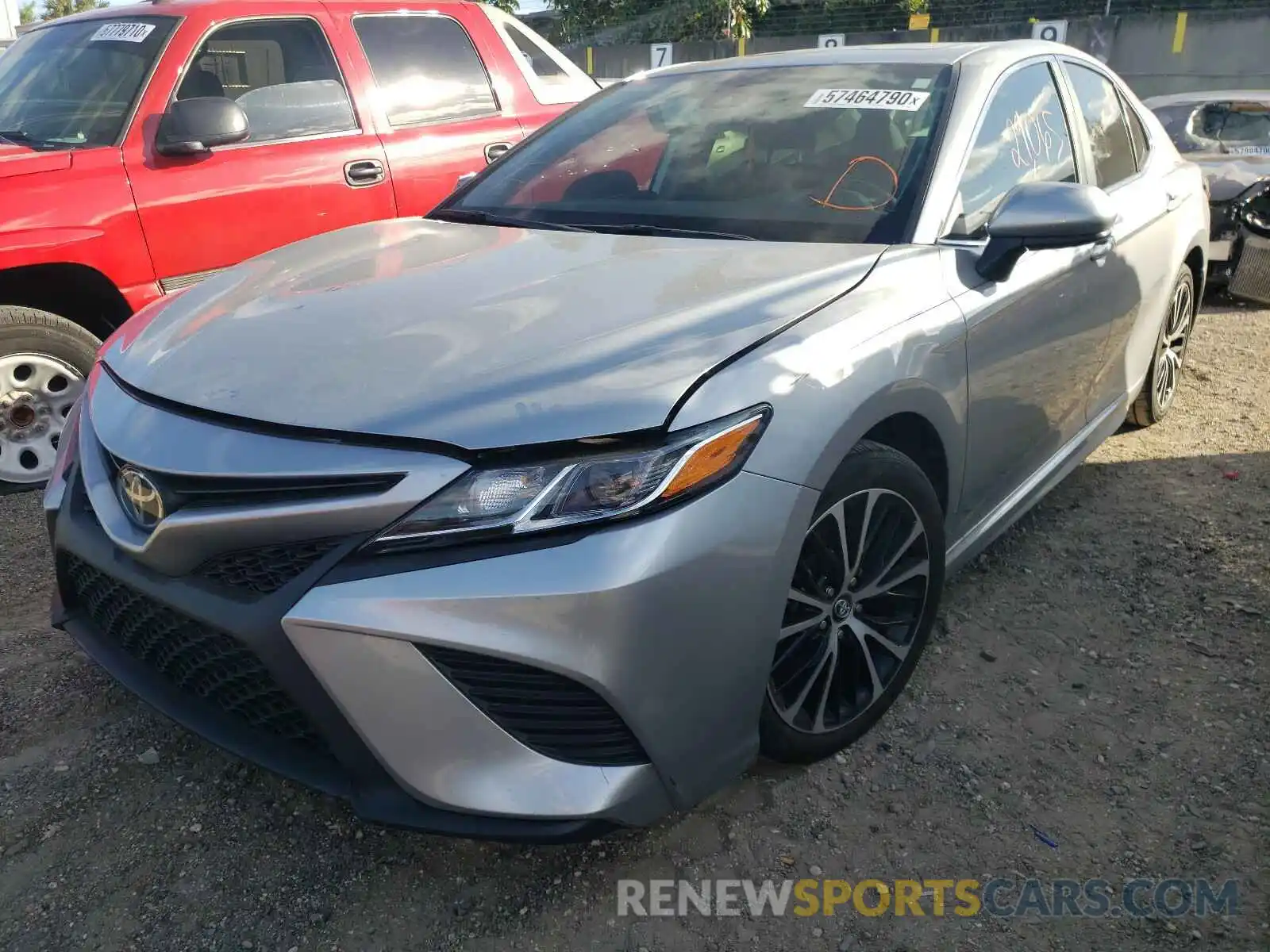 2 Photograph of a damaged car 4T1B11HK7KU781625 TOYOTA CAMRY 2019