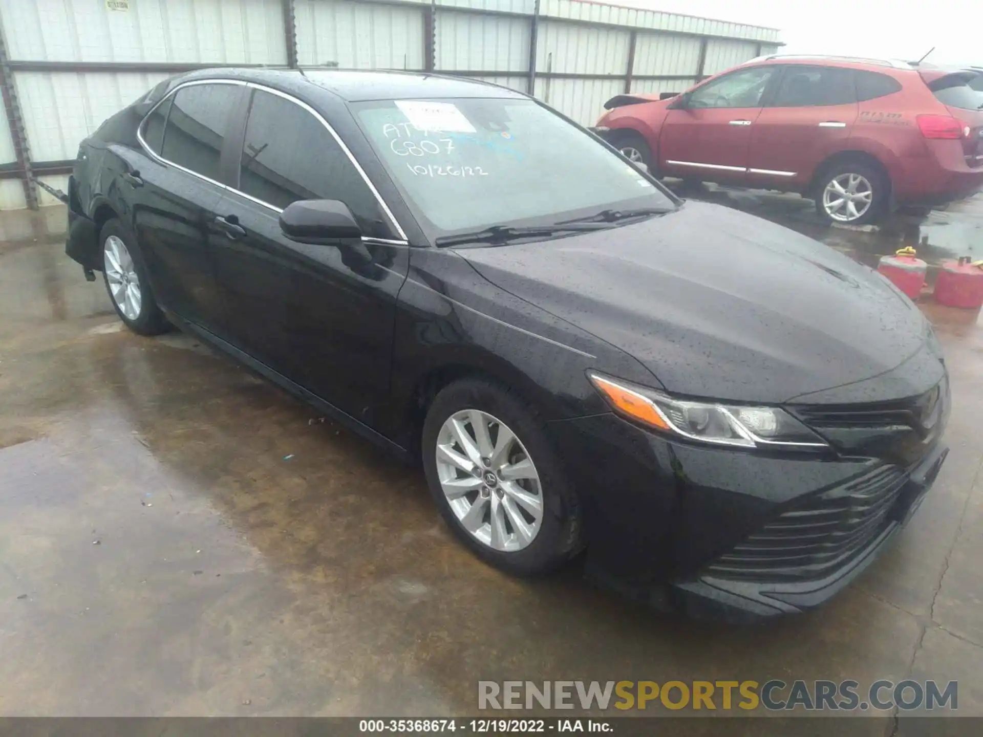 1 Photograph of a damaged car 4T1B11HK7KU782404 TOYOTA CAMRY 2019