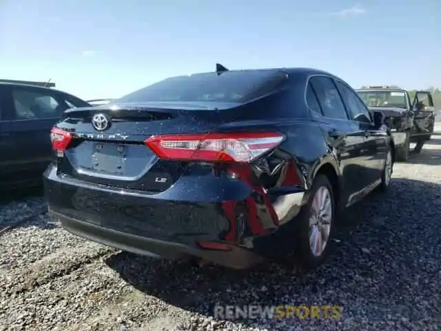 4 Photograph of a damaged car 4T1B11HK7KU784394 TOYOTA CAMRY 2019