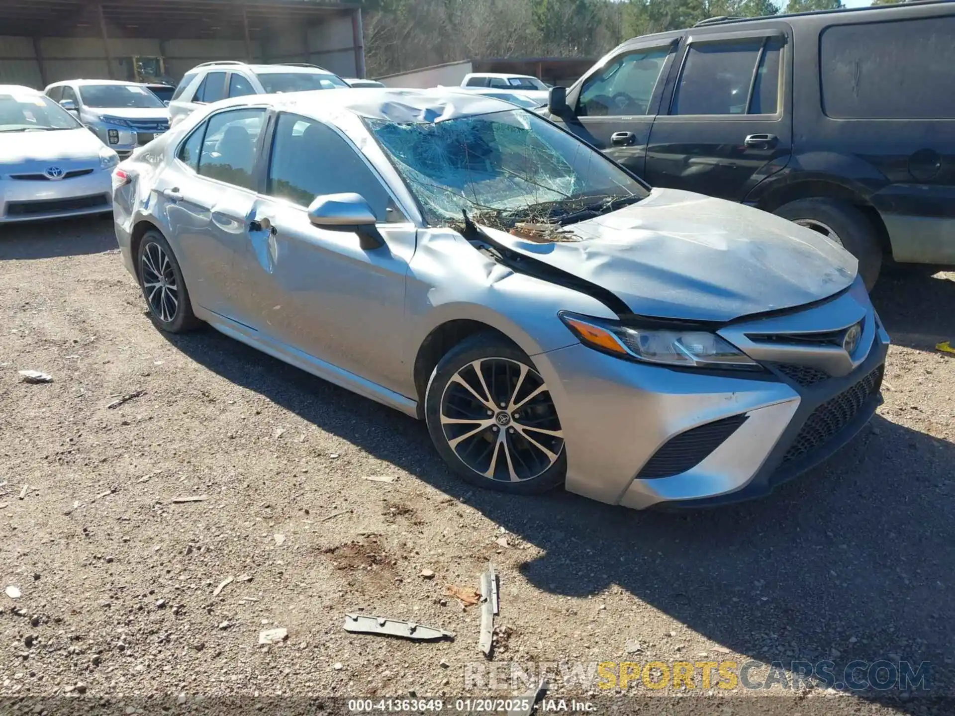 1 Photograph of a damaged car 4T1B11HK7KU789563 TOYOTA CAMRY 2019