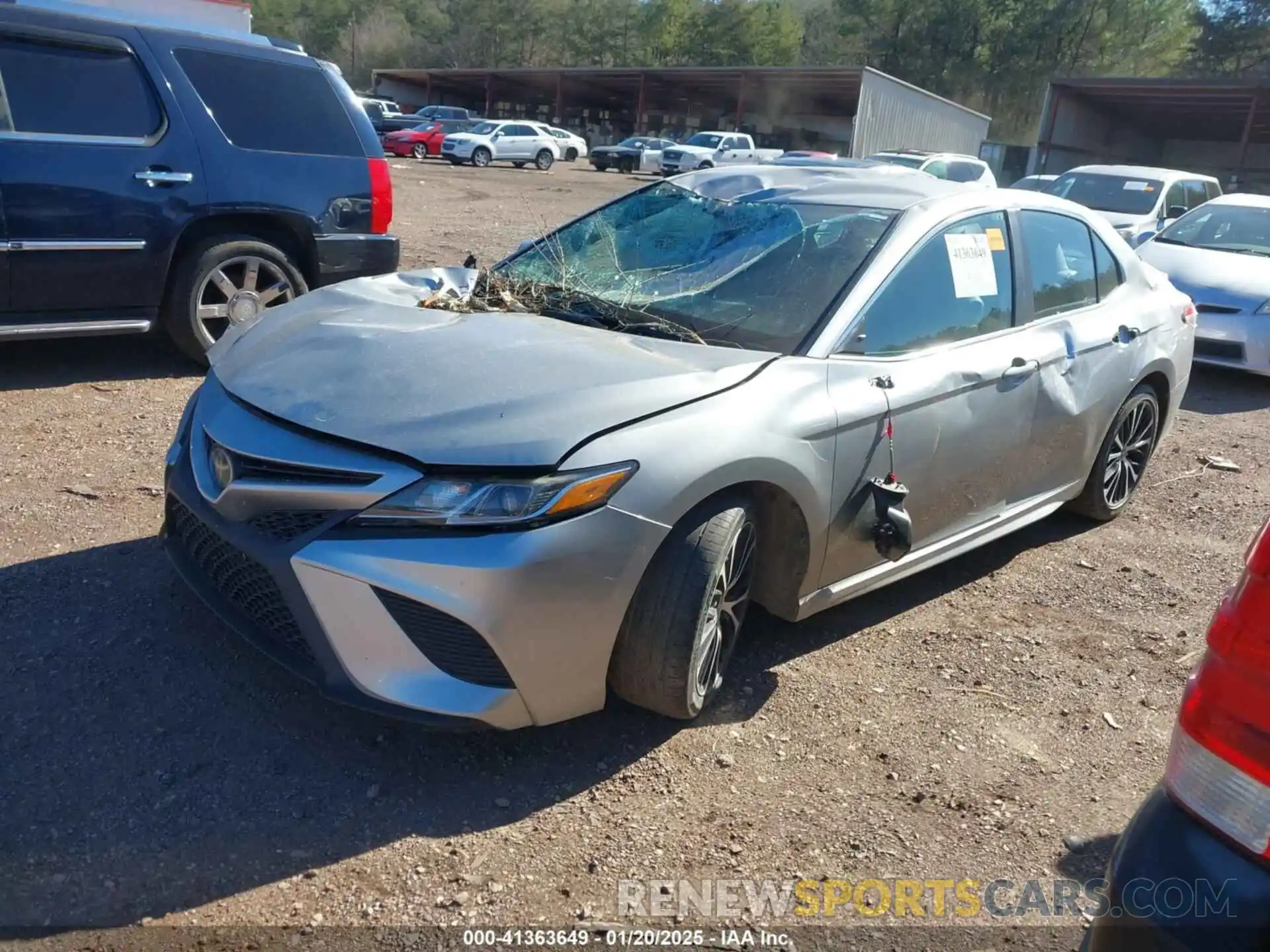 2 Photograph of a damaged car 4T1B11HK7KU789563 TOYOTA CAMRY 2019