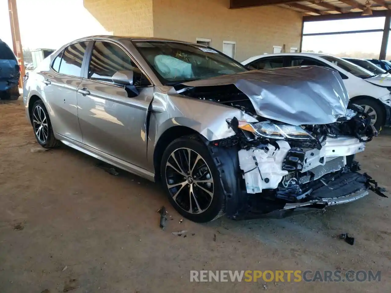 1 Photograph of a damaged car 4T1B11HK7KU791863 TOYOTA CAMRY 2019