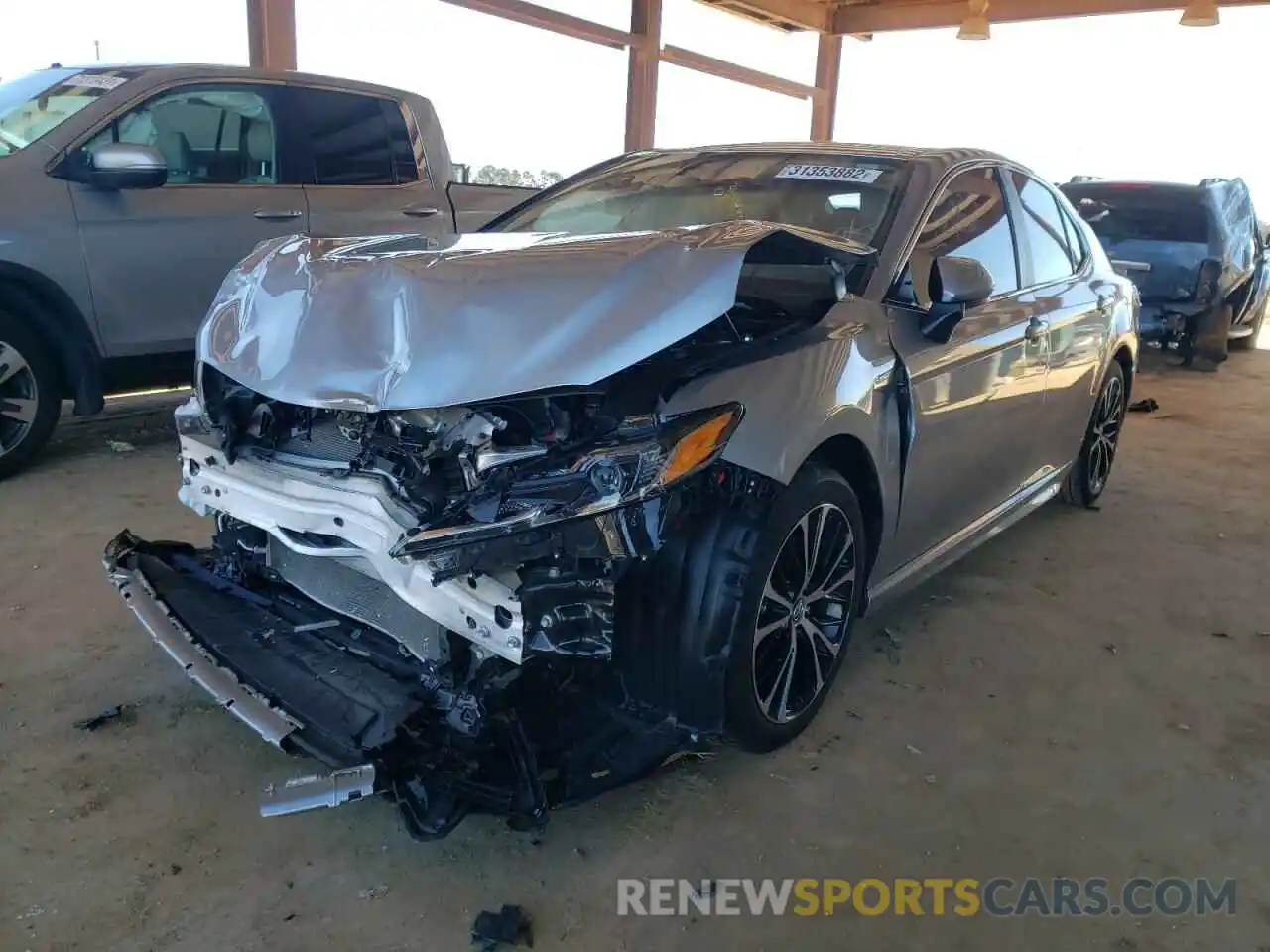 2 Photograph of a damaged car 4T1B11HK7KU791863 TOYOTA CAMRY 2019