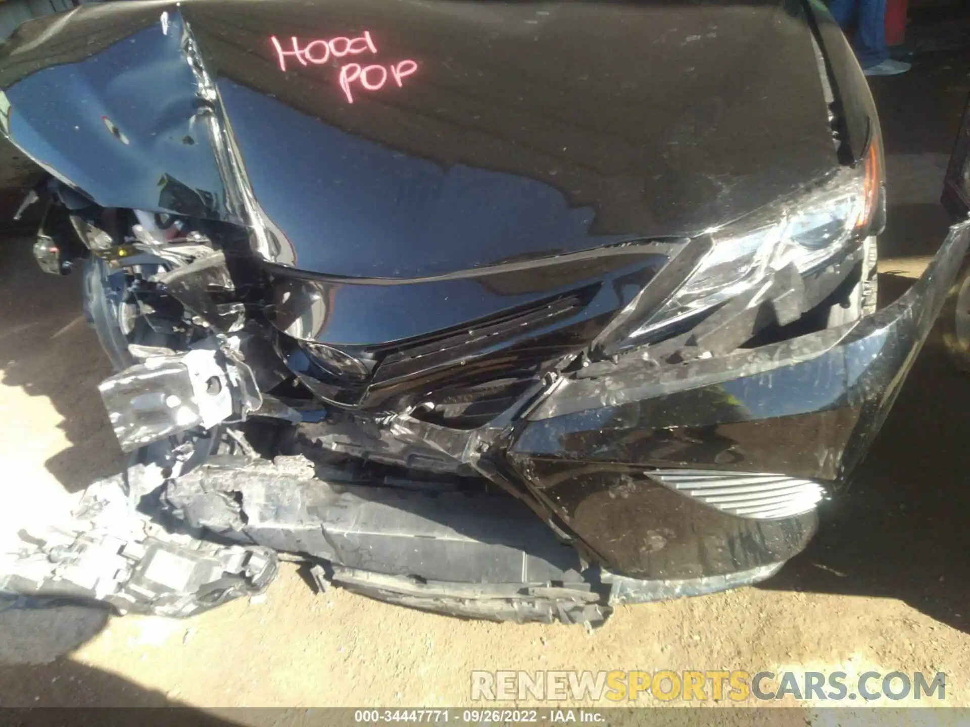 6 Photograph of a damaged car 4T1B11HK7KU792091 TOYOTA CAMRY 2019