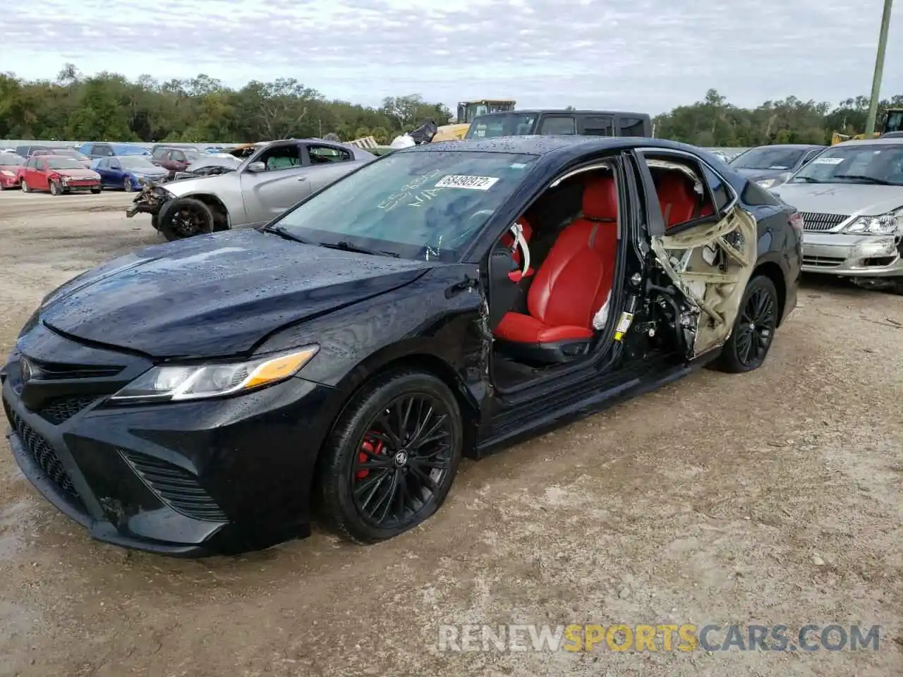 1 Photograph of a damaged car 4T1B11HK7KU793516 TOYOTA CAMRY 2019