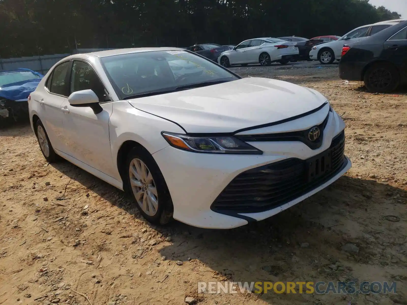 1 Photograph of a damaged car 4T1B11HK7KU794021 TOYOTA CAMRY 2019