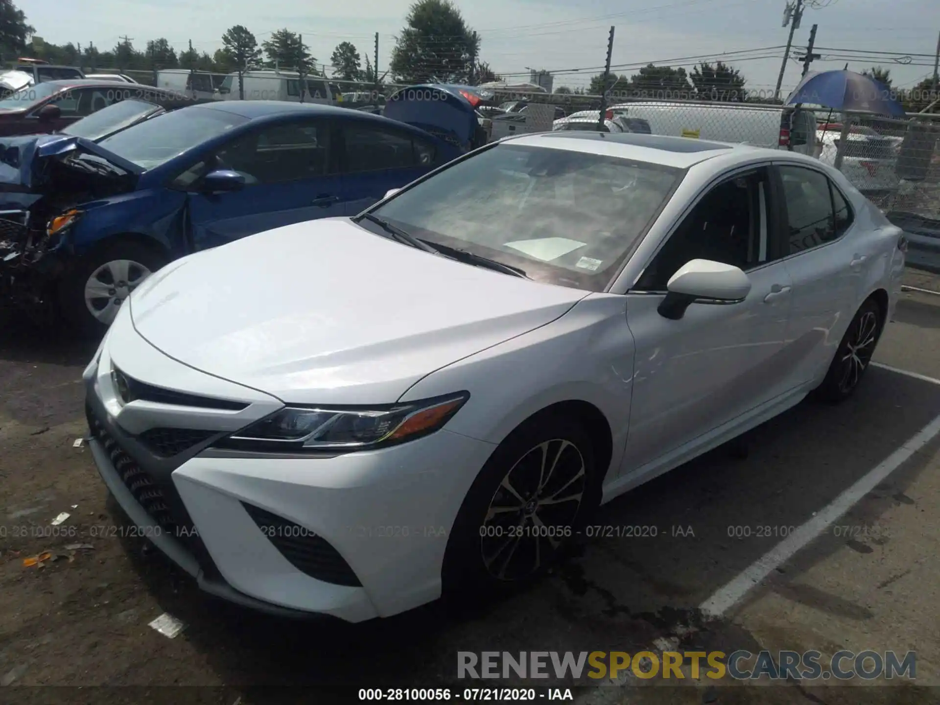 2 Photograph of a damaged car 4T1B11HK7KU798568 TOYOTA CAMRY 2019