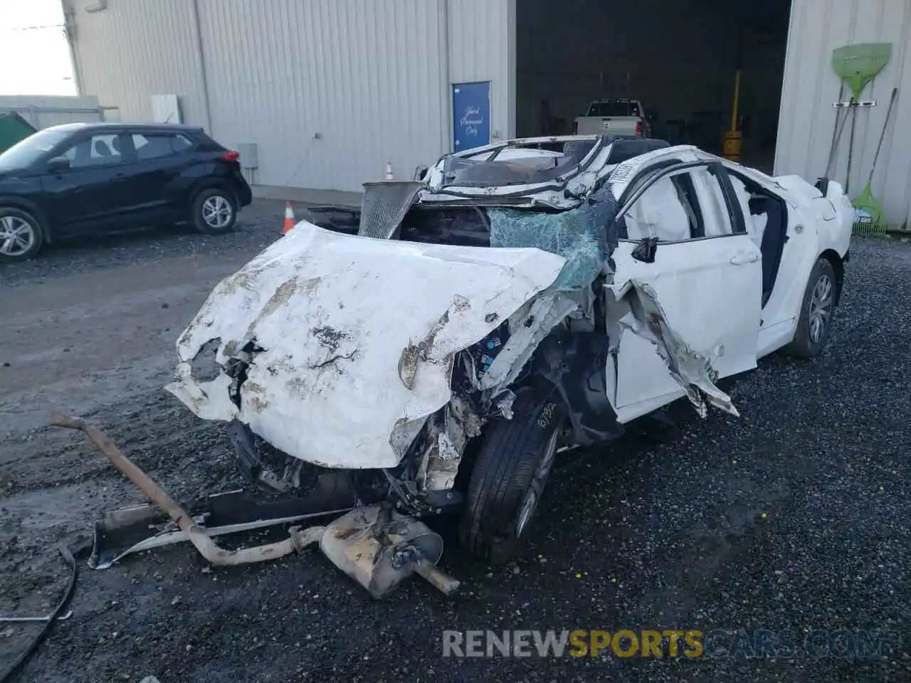 2 Photograph of a damaged car 4T1B11HK7KU801291 TOYOTA CAMRY 2019