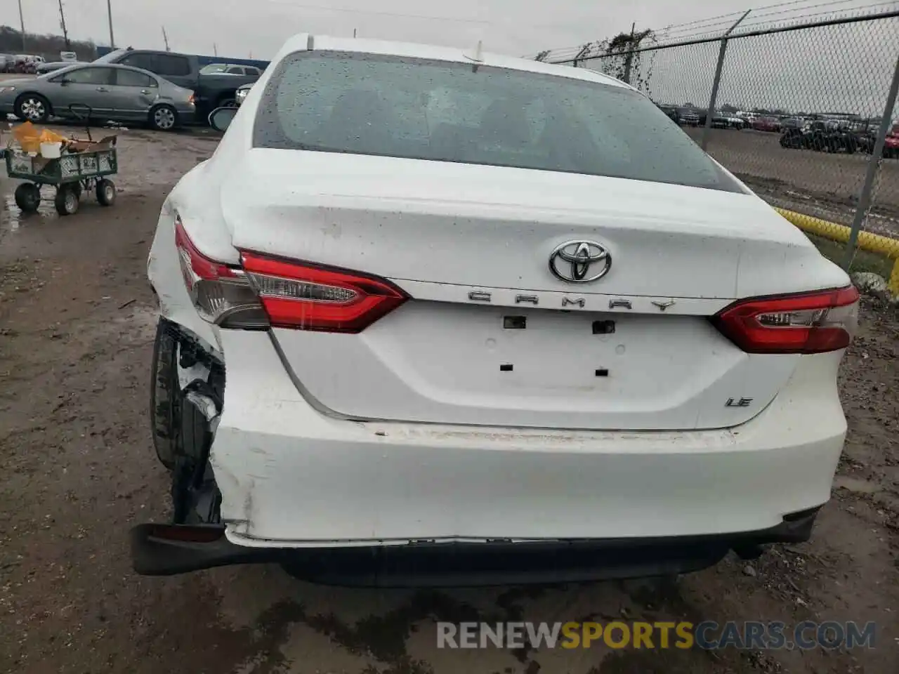 6 Photograph of a damaged car 4T1B11HK7KU801789 TOYOTA CAMRY 2019