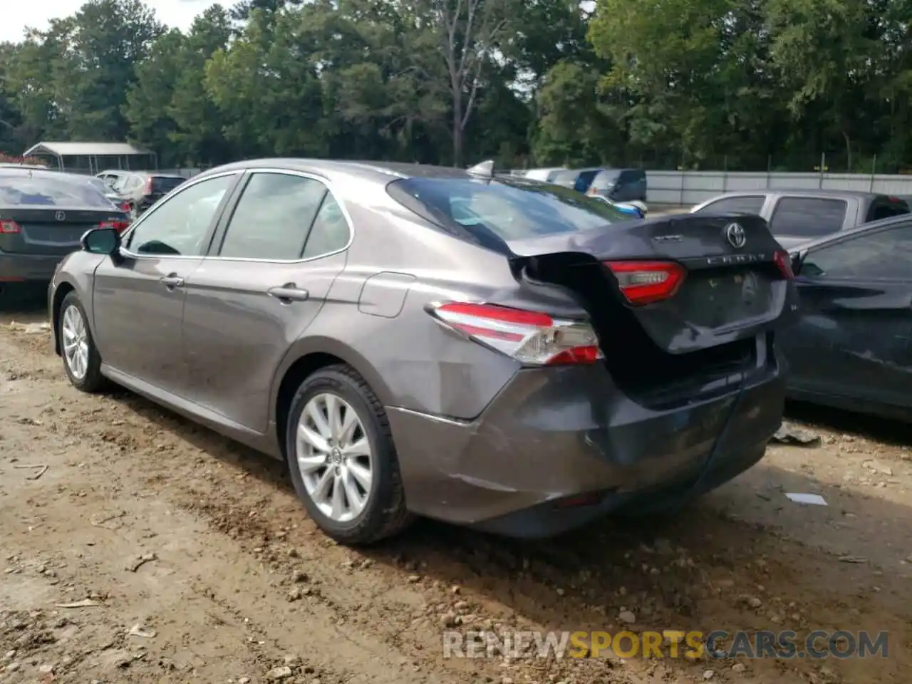 3 Photograph of a damaged car 4T1B11HK7KU802313 TOYOTA CAMRY 2019