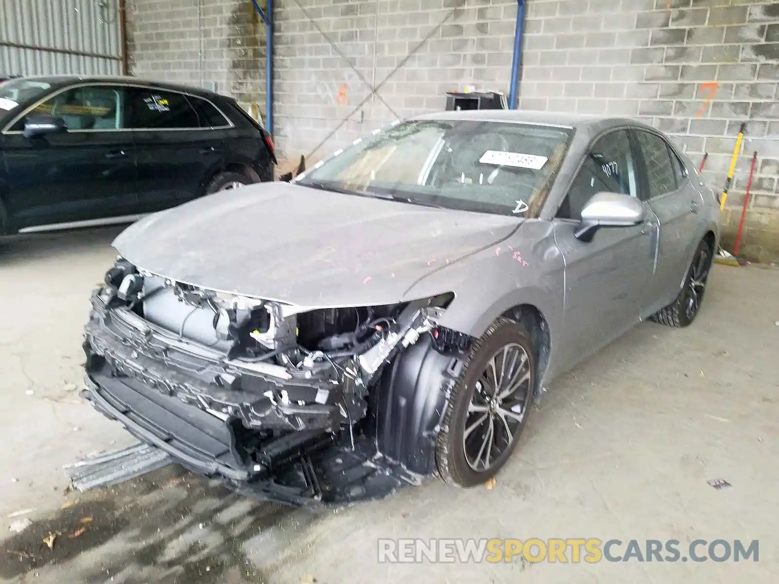 2 Photograph of a damaged car 4T1B11HK7KU803056 TOYOTA CAMRY 2019