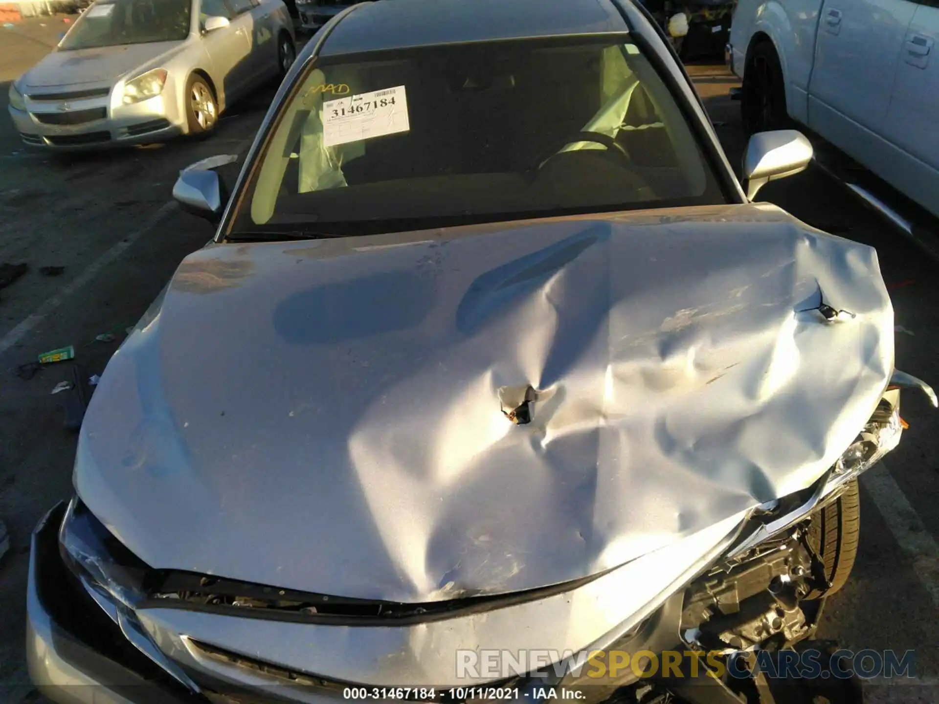 10 Photograph of a damaged car 4T1B11HK7KU804059 TOYOTA CAMRY 2019