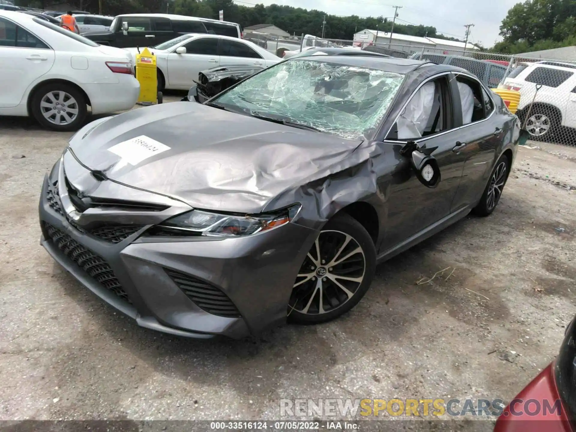 2 Photograph of a damaged car 4T1B11HK7KU804255 TOYOTA CAMRY 2019