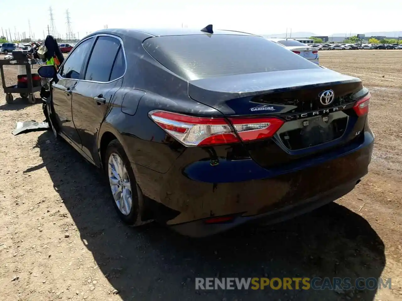 3 Photograph of a damaged car 4T1B11HK7KU806149 TOYOTA CAMRY 2019