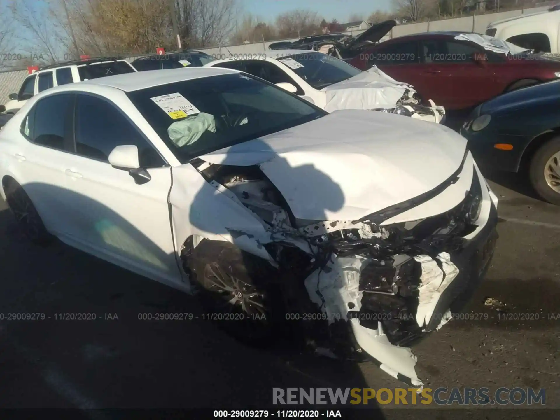 1 Photograph of a damaged car 4T1B11HK7KU806460 TOYOTA CAMRY 2019