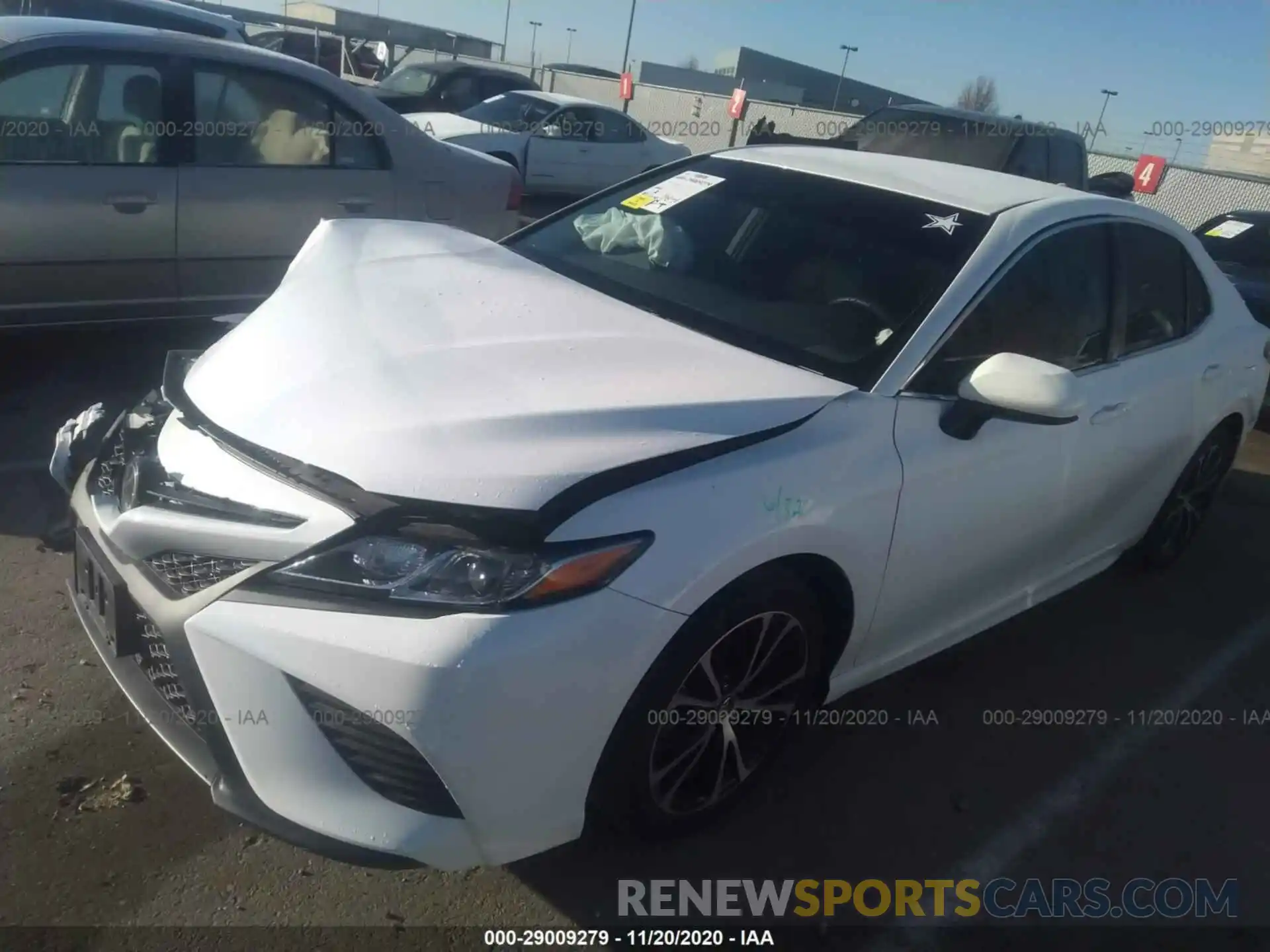 2 Photograph of a damaged car 4T1B11HK7KU806460 TOYOTA CAMRY 2019