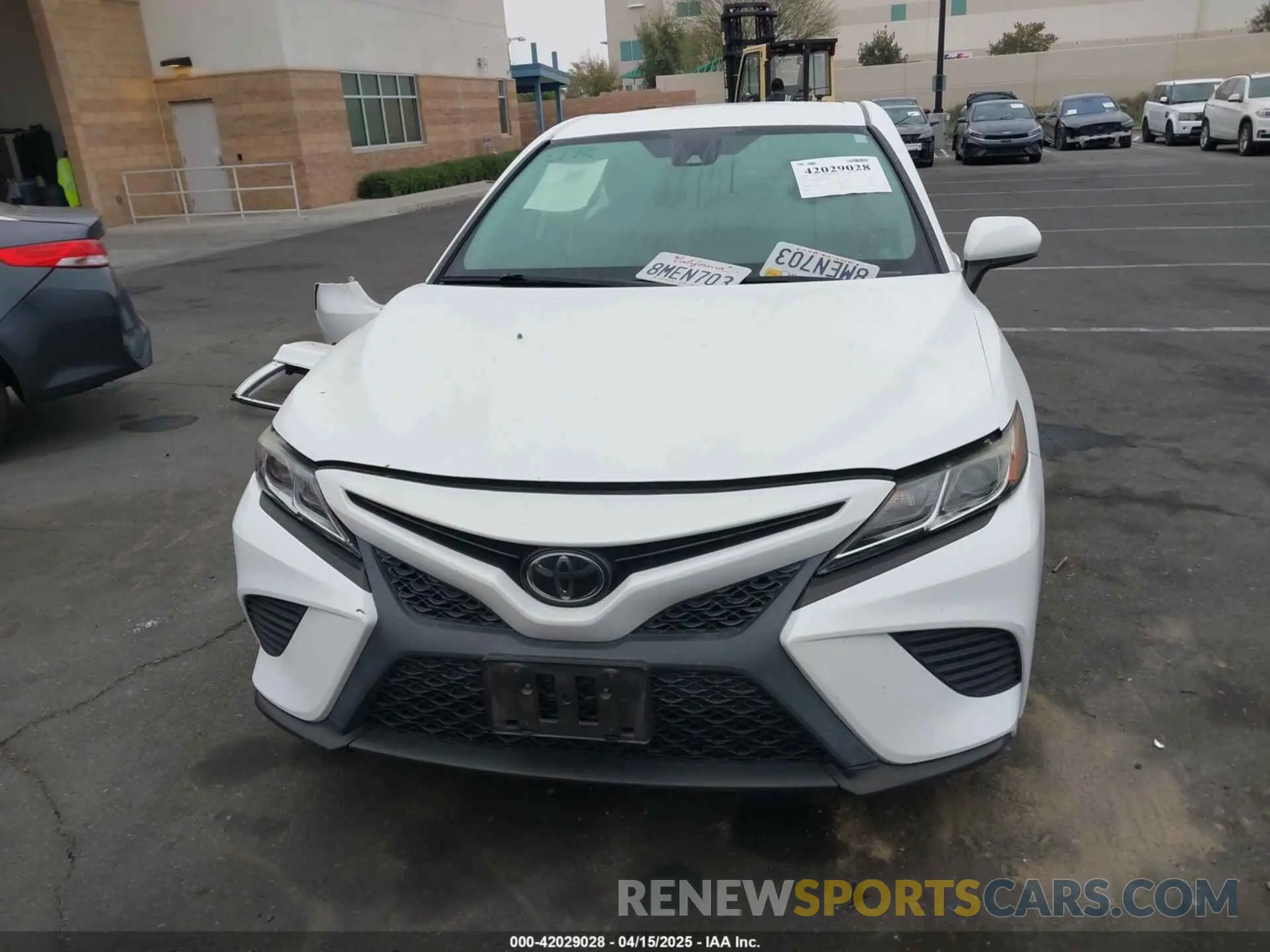13 Photograph of a damaged car 4T1B11HK7KU806491 TOYOTA CAMRY 2019