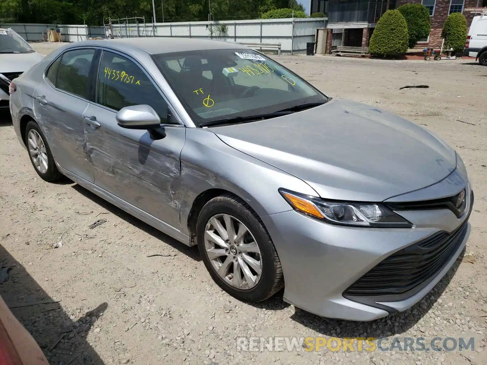 1 Photograph of a damaged car 4T1B11HK7KU806748 TOYOTA CAMRY 2019