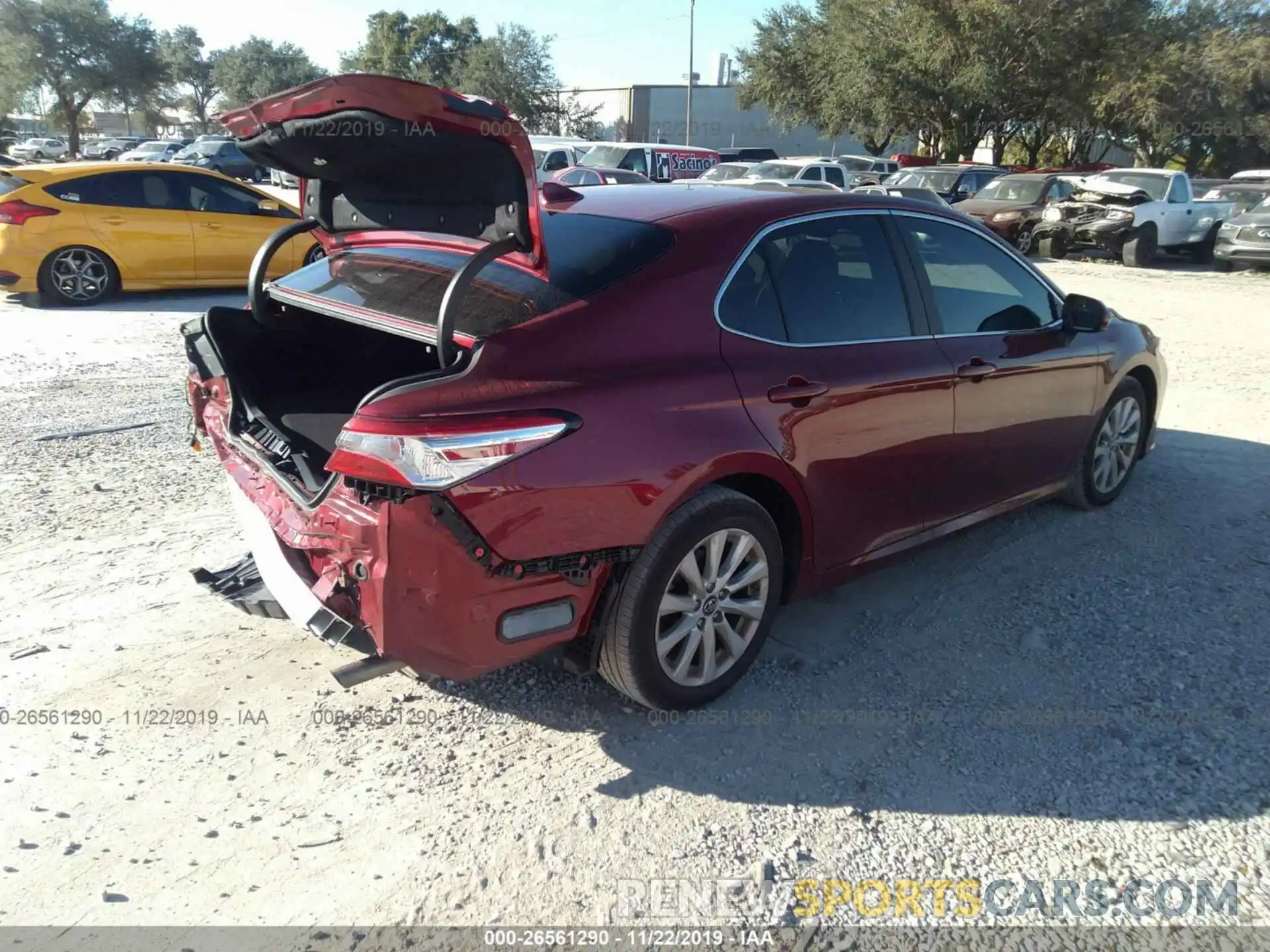 4 Photograph of a damaged car 4T1B11HK7KU806782 TOYOTA CAMRY 2019