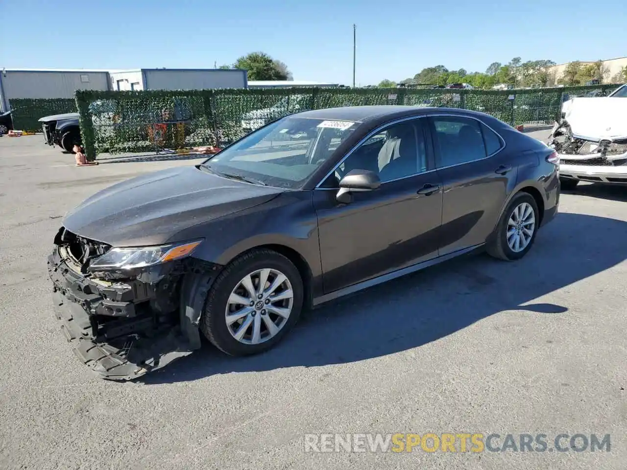 1 Photograph of a damaged car 4T1B11HK7KU809701 TOYOTA CAMRY 2019