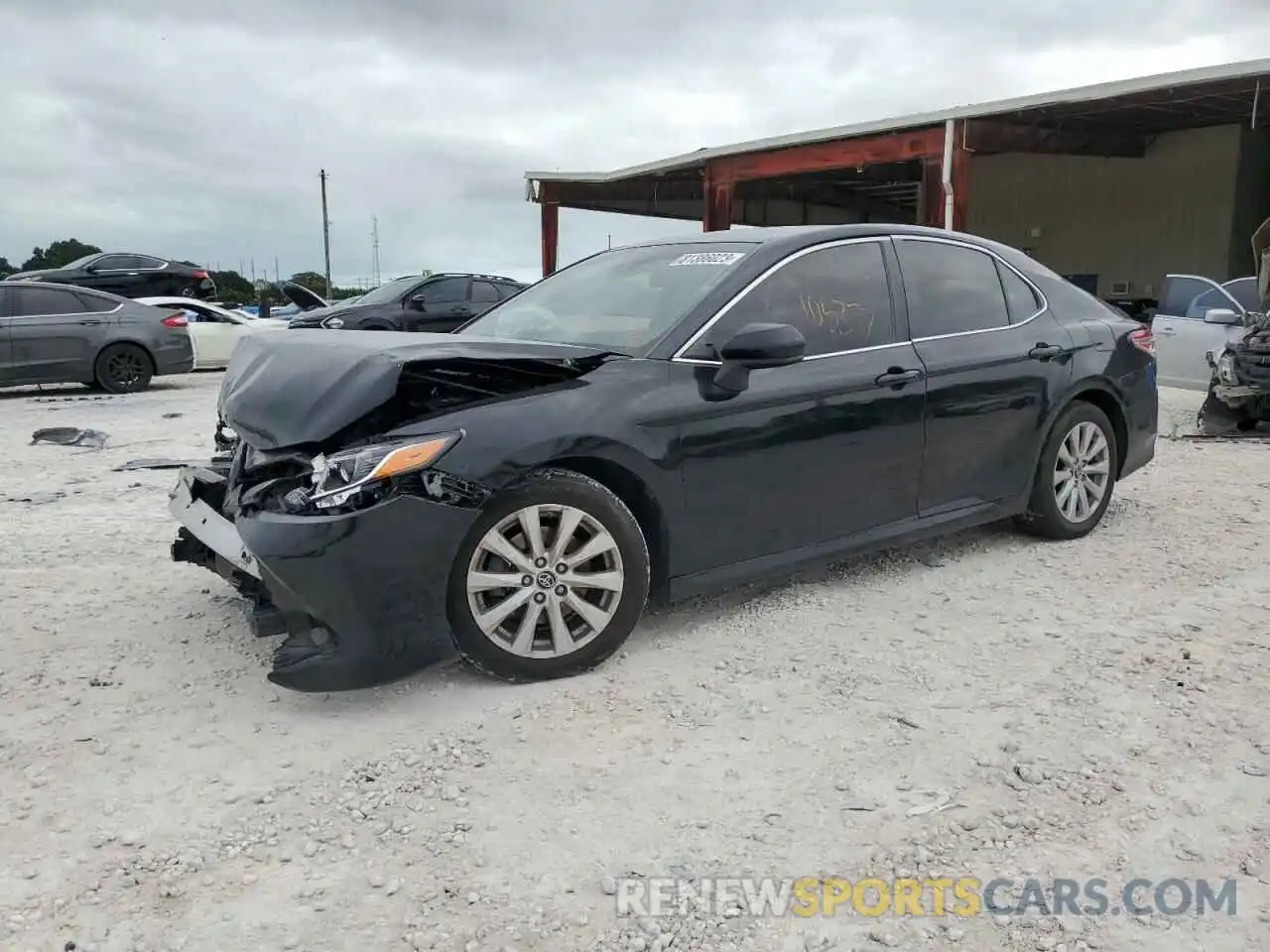 1 Photograph of a damaged car 4T1B11HK7KU810699 TOYOTA CAMRY 2019