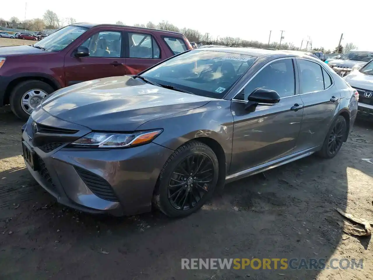 1 Photograph of a damaged car 4T1B11HK7KU811349 TOYOTA CAMRY 2019