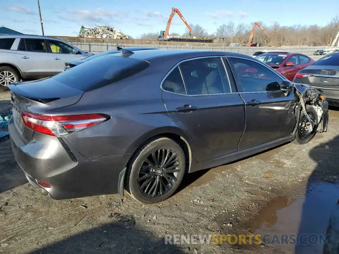 3 Photograph of a damaged car 4T1B11HK7KU811349 TOYOTA CAMRY 2019