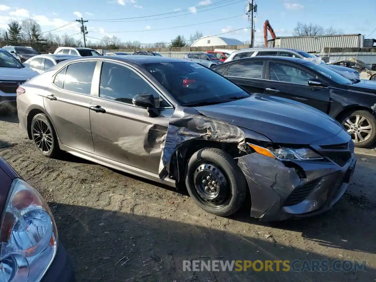 4 Photograph of a damaged car 4T1B11HK7KU811349 TOYOTA CAMRY 2019