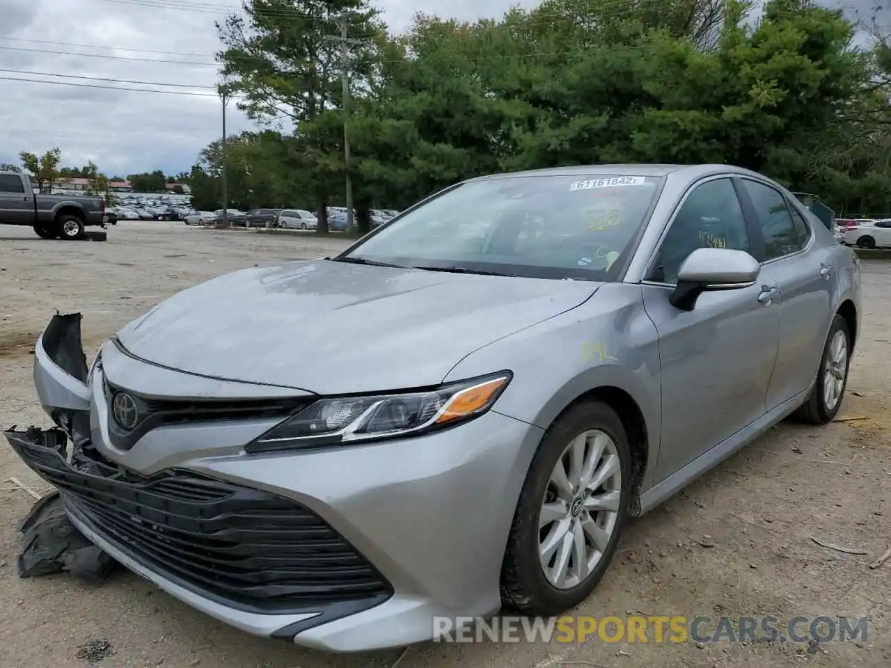 2 Photograph of a damaged car 4T1B11HK7KU811982 TOYOTA CAMRY 2019