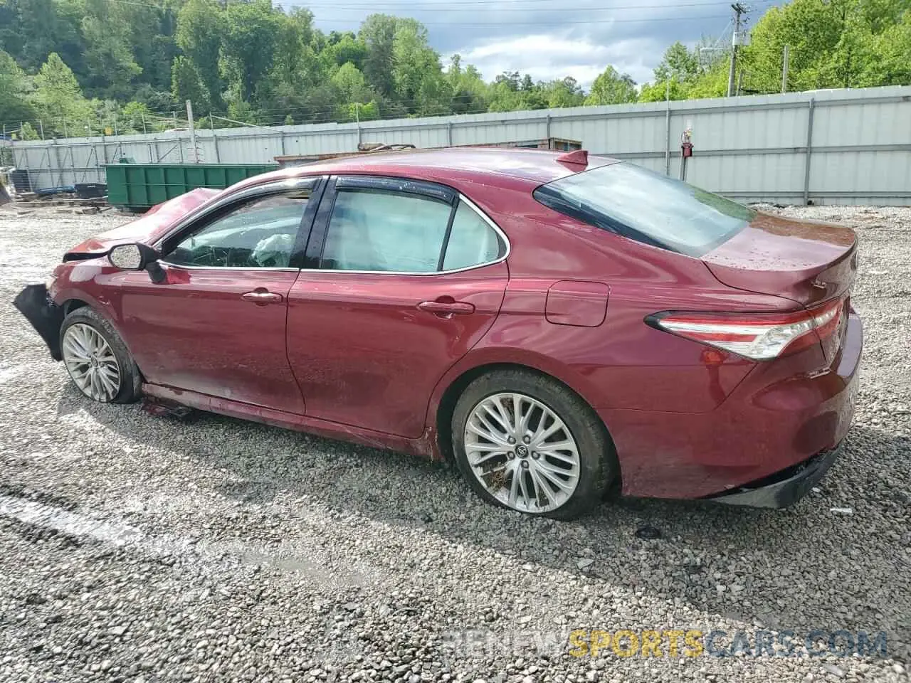 2 Photograph of a damaged car 4T1B11HK7KU813408 TOYOTA CAMRY 2019