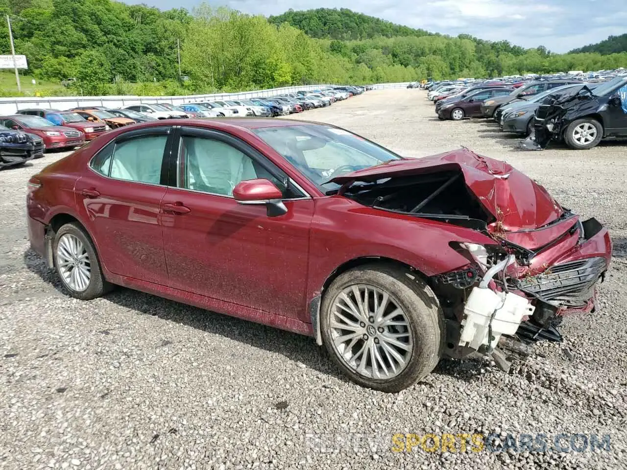 4 Photograph of a damaged car 4T1B11HK7KU813408 TOYOTA CAMRY 2019