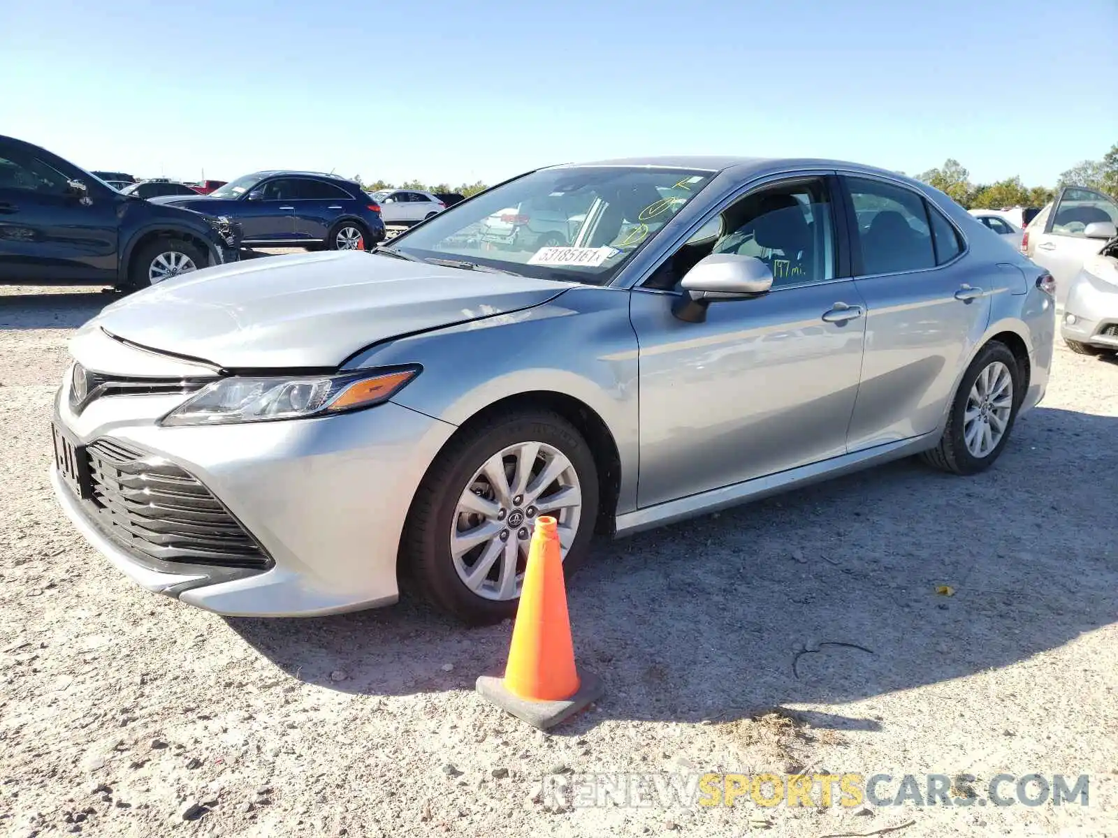 2 Photograph of a damaged car 4T1B11HK7KU814218 TOYOTA CAMRY 2019