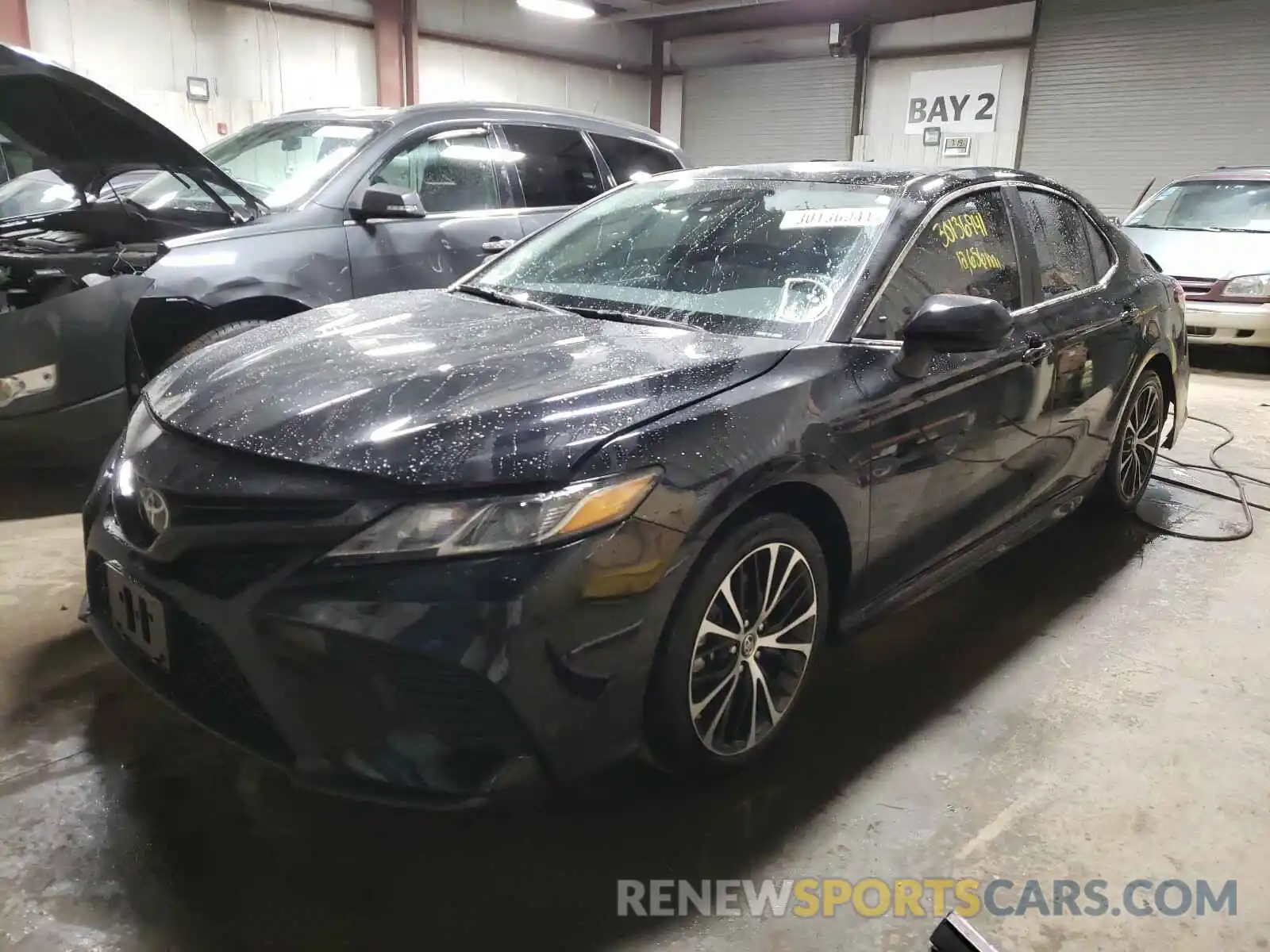 2 Photograph of a damaged car 4T1B11HK7KU816695 TOYOTA CAMRY 2019